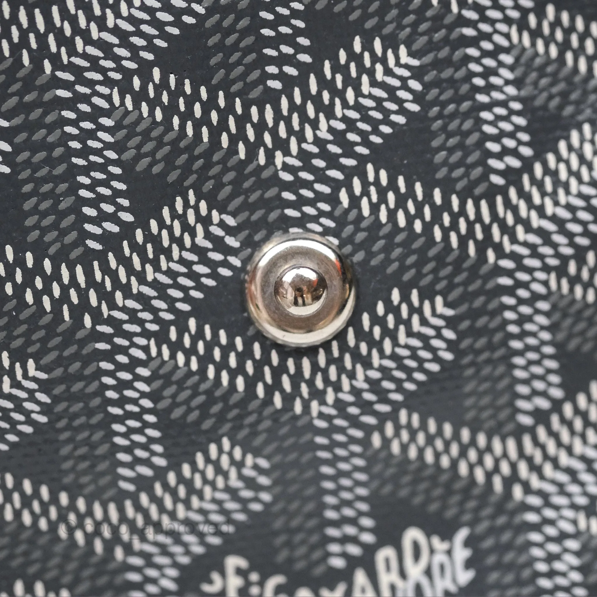 Goyard Bohme Hobo Bag Grey Goyardine Canvas