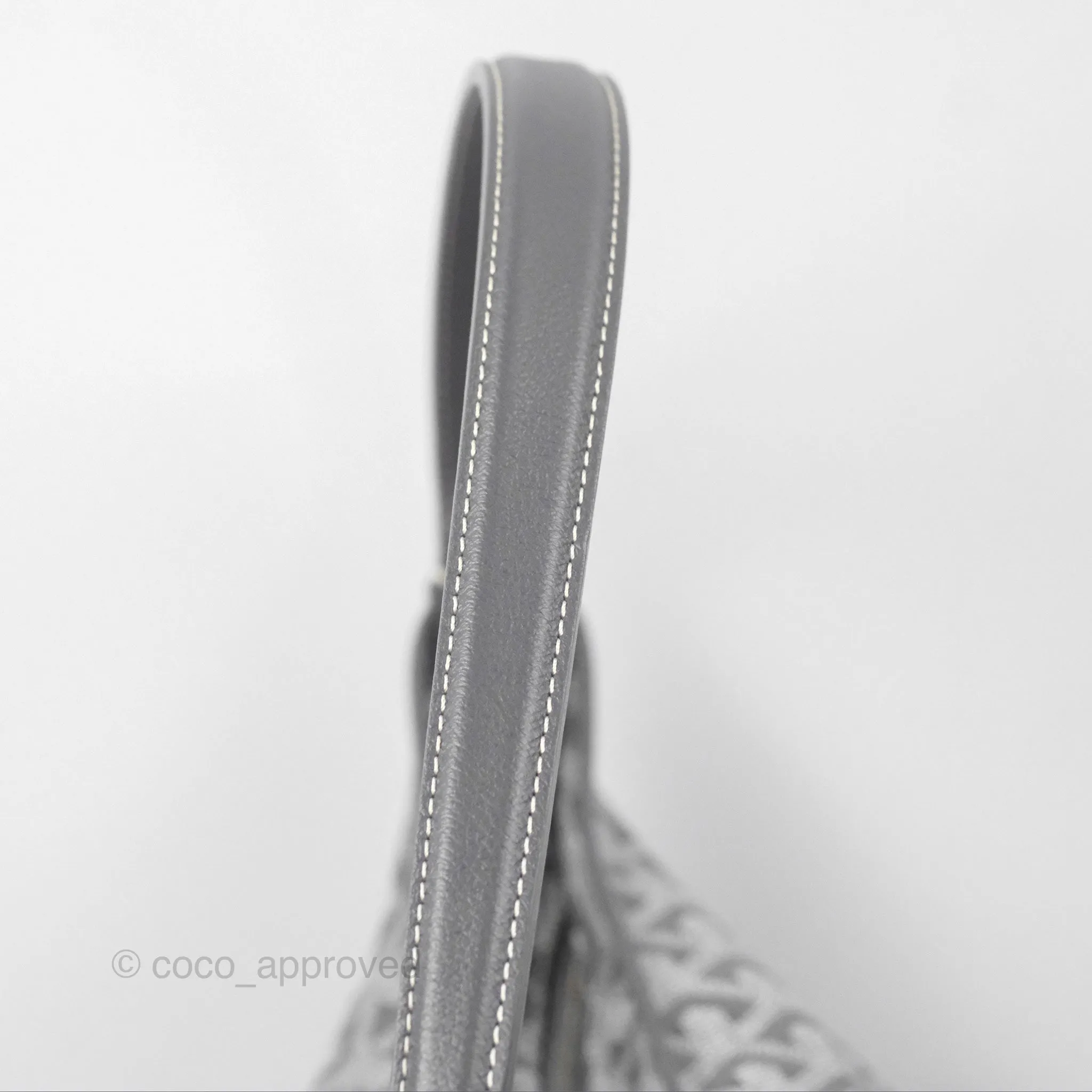 Goyard Bohme Hobo Bag Grey Goyardine Canvas