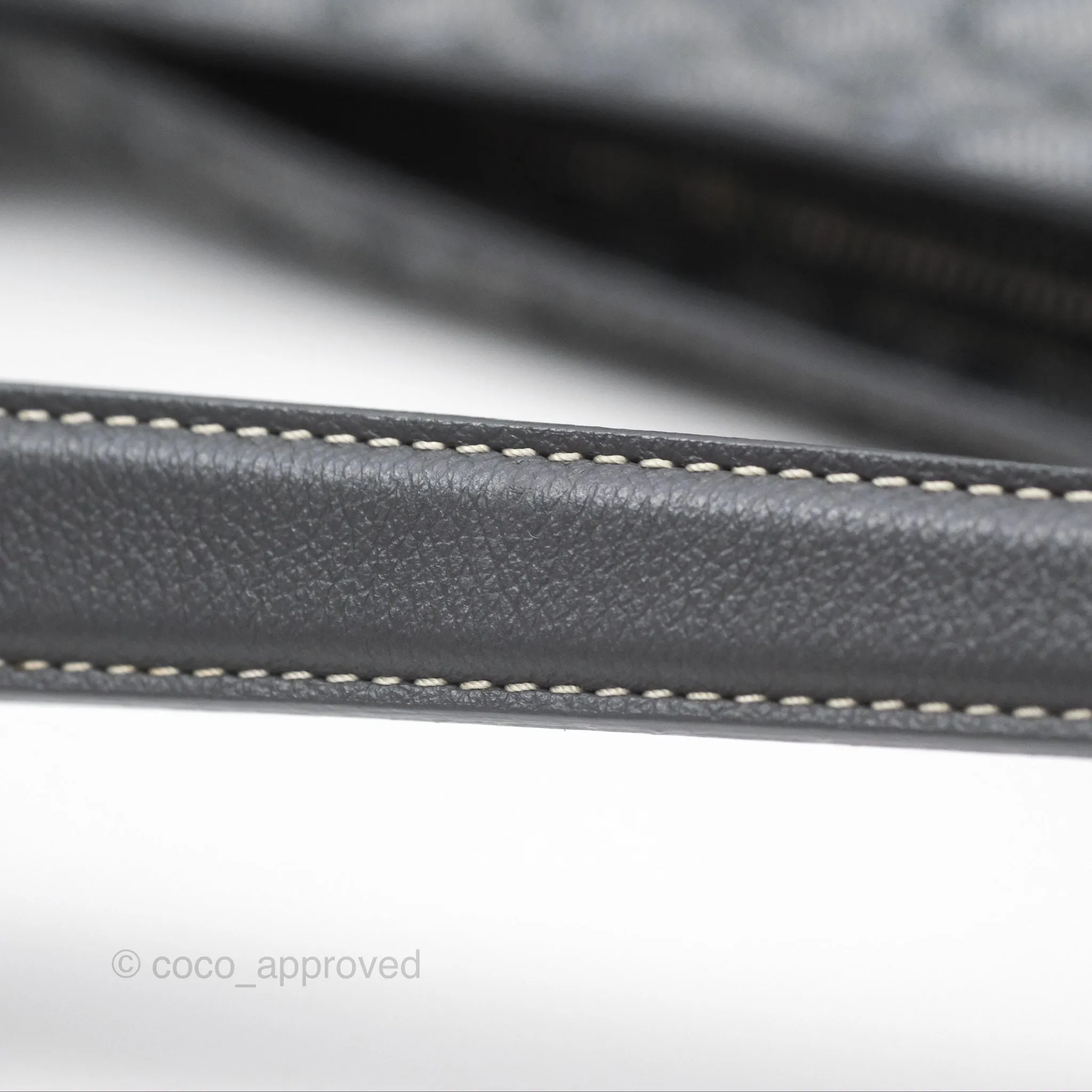 Goyard Bohme Hobo Bag Grey Goyardine Canvas