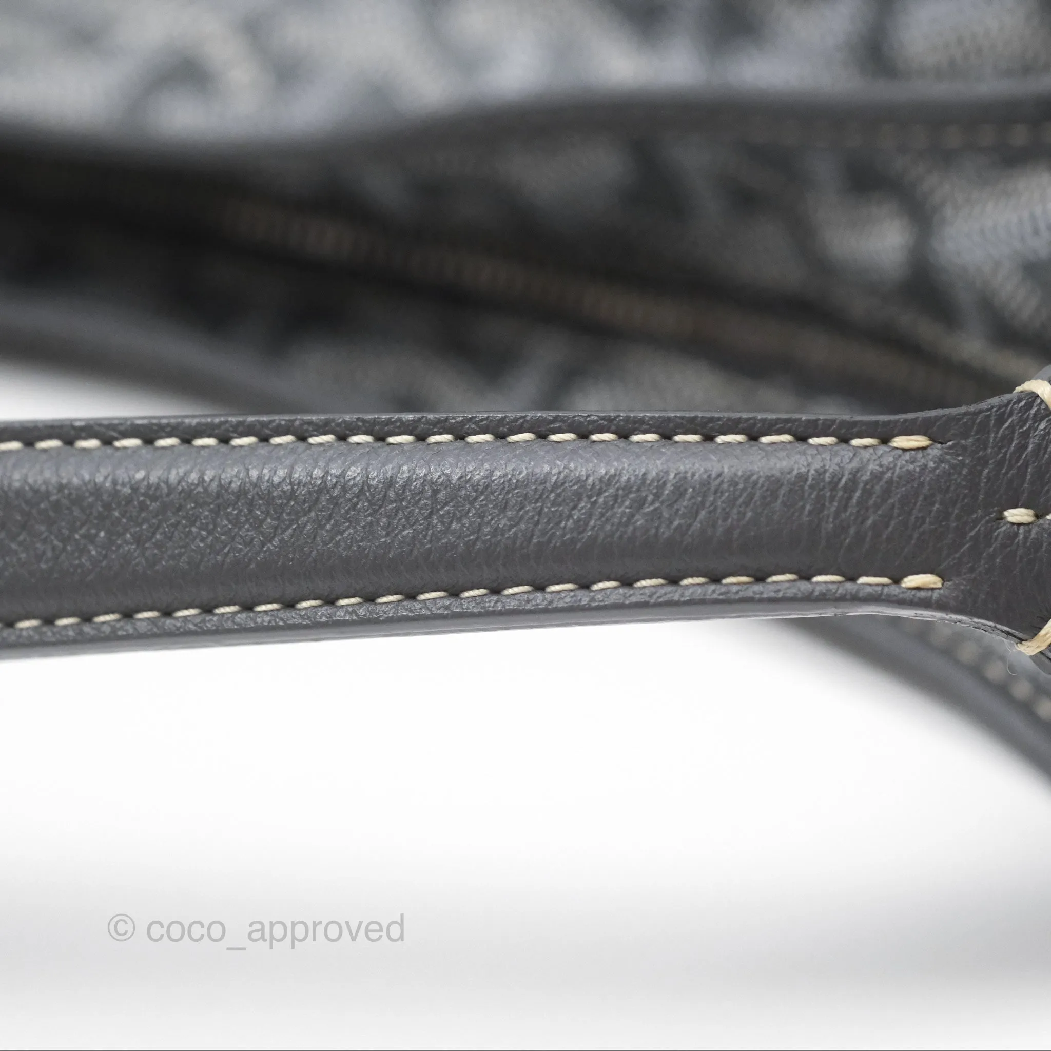 Goyard Bohme Hobo Bag Grey Goyardine Canvas