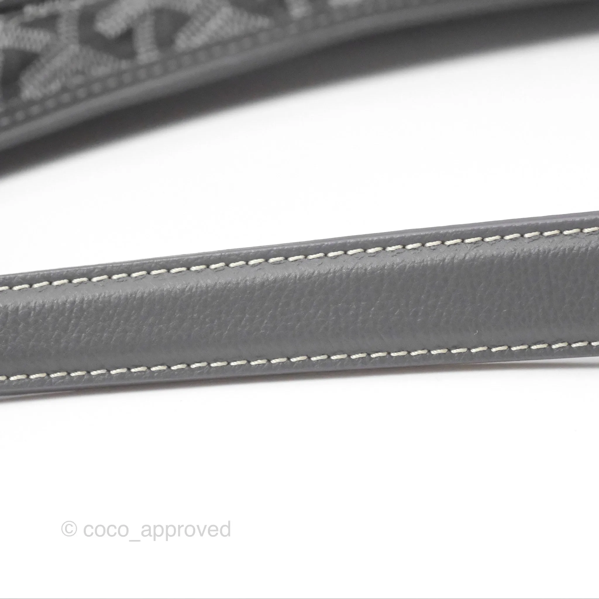 Goyard Bohme Hobo Bag Grey Goyardine Canvas