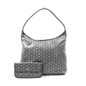 Goyard Bohme Hobo Bag Grey Goyardine Canvas