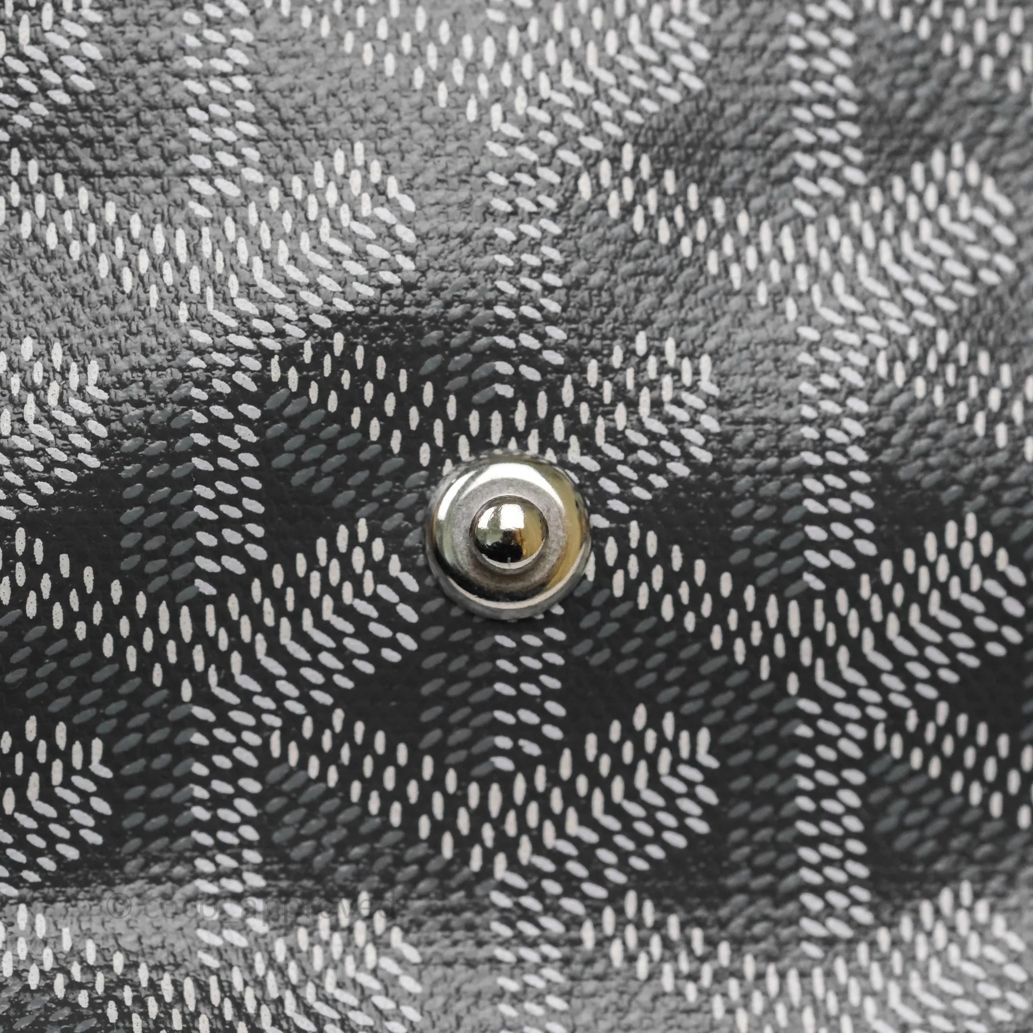 Goyard Bohme Hobo Bag Grey Goyardine Canvas