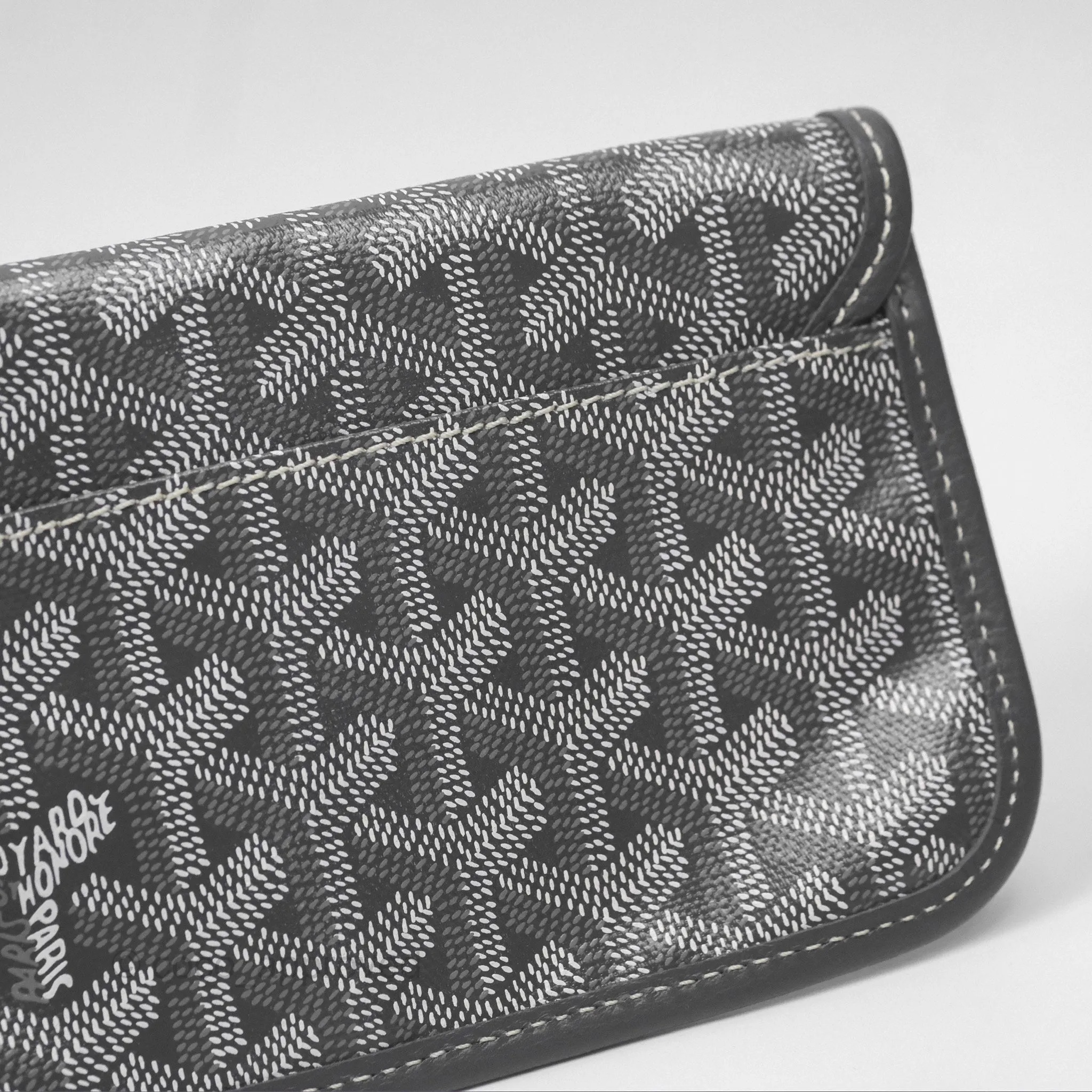 Goyard Bohme Hobo Bag Grey Goyardine Canvas