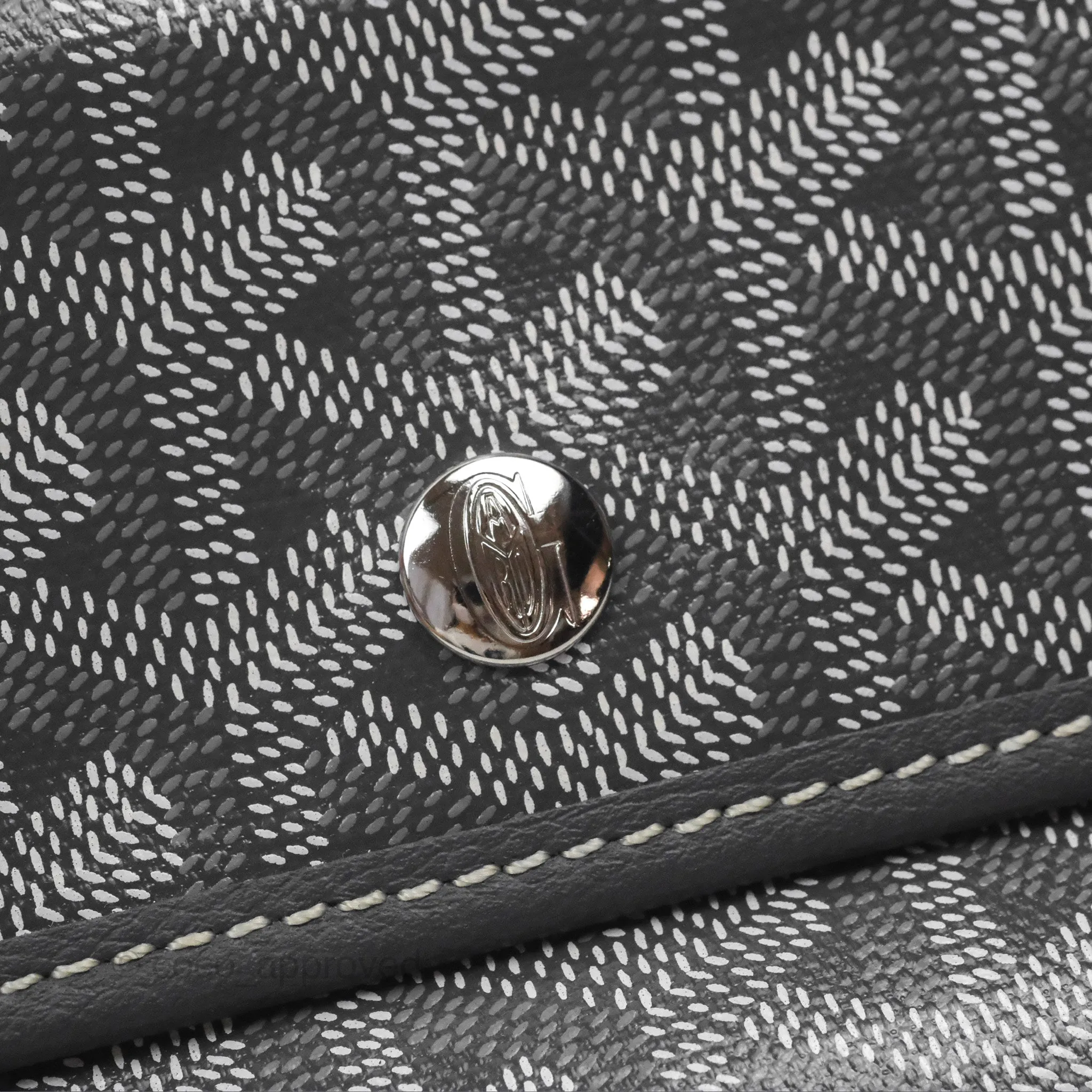Goyard Bohme Hobo Bag Grey Goyardine Canvas