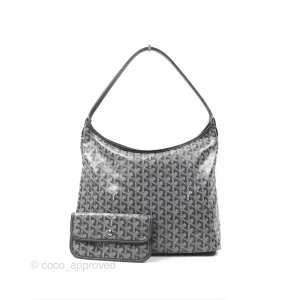 Goyard Bohme Hobo Bag Grey Goyardine Canvas