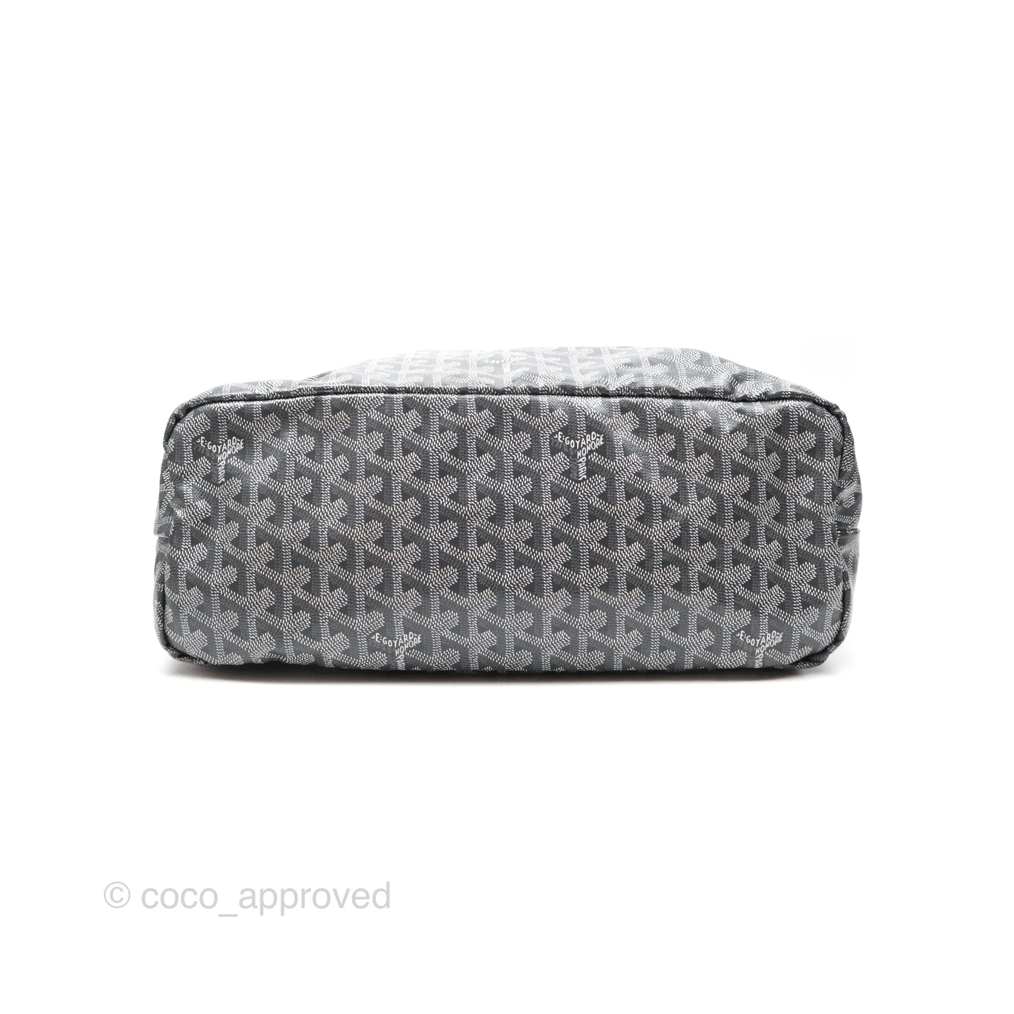Goyard Bohme Hobo Bag Grey Goyardine Canvas