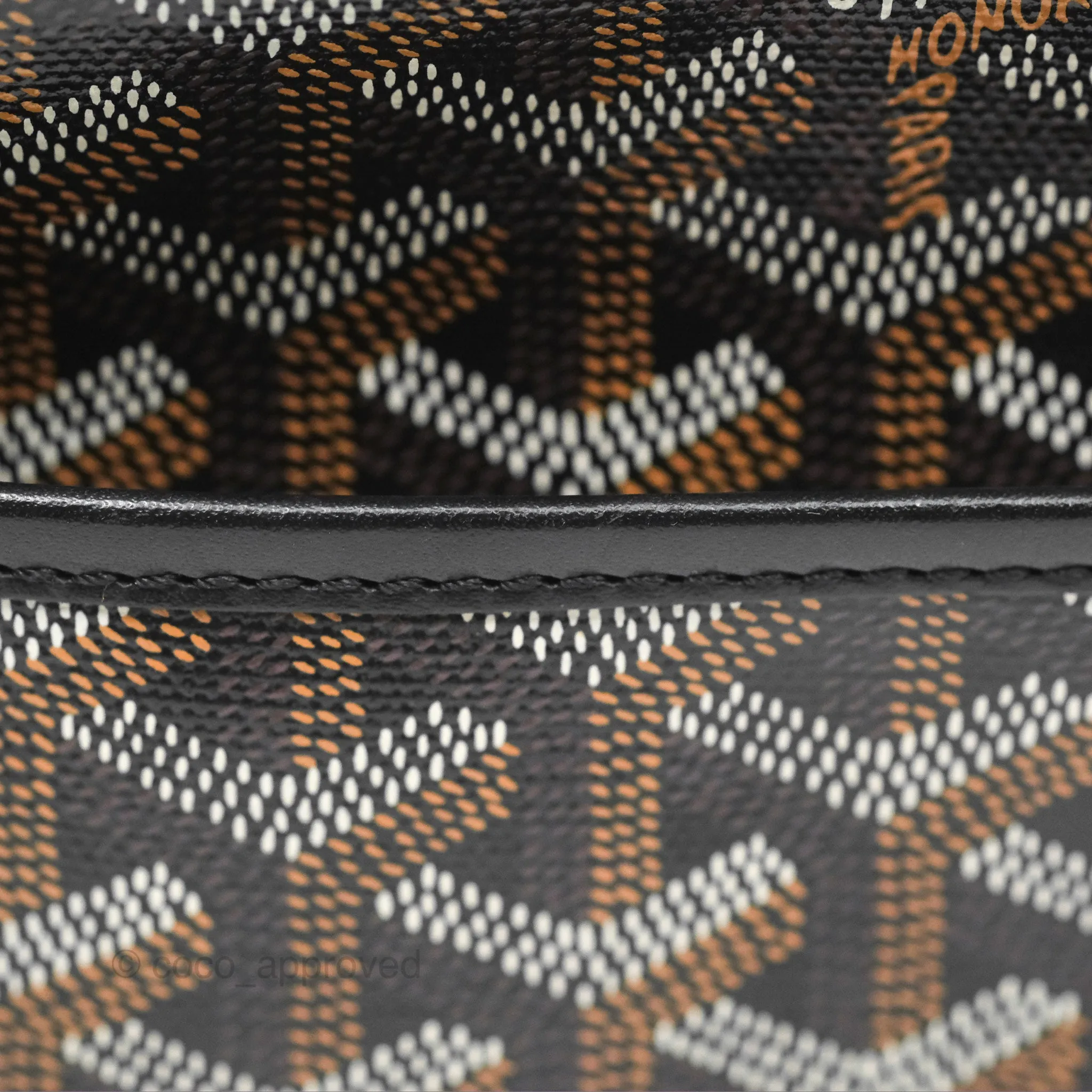Goyard Cap-Vert PM Bag Black Goyardine