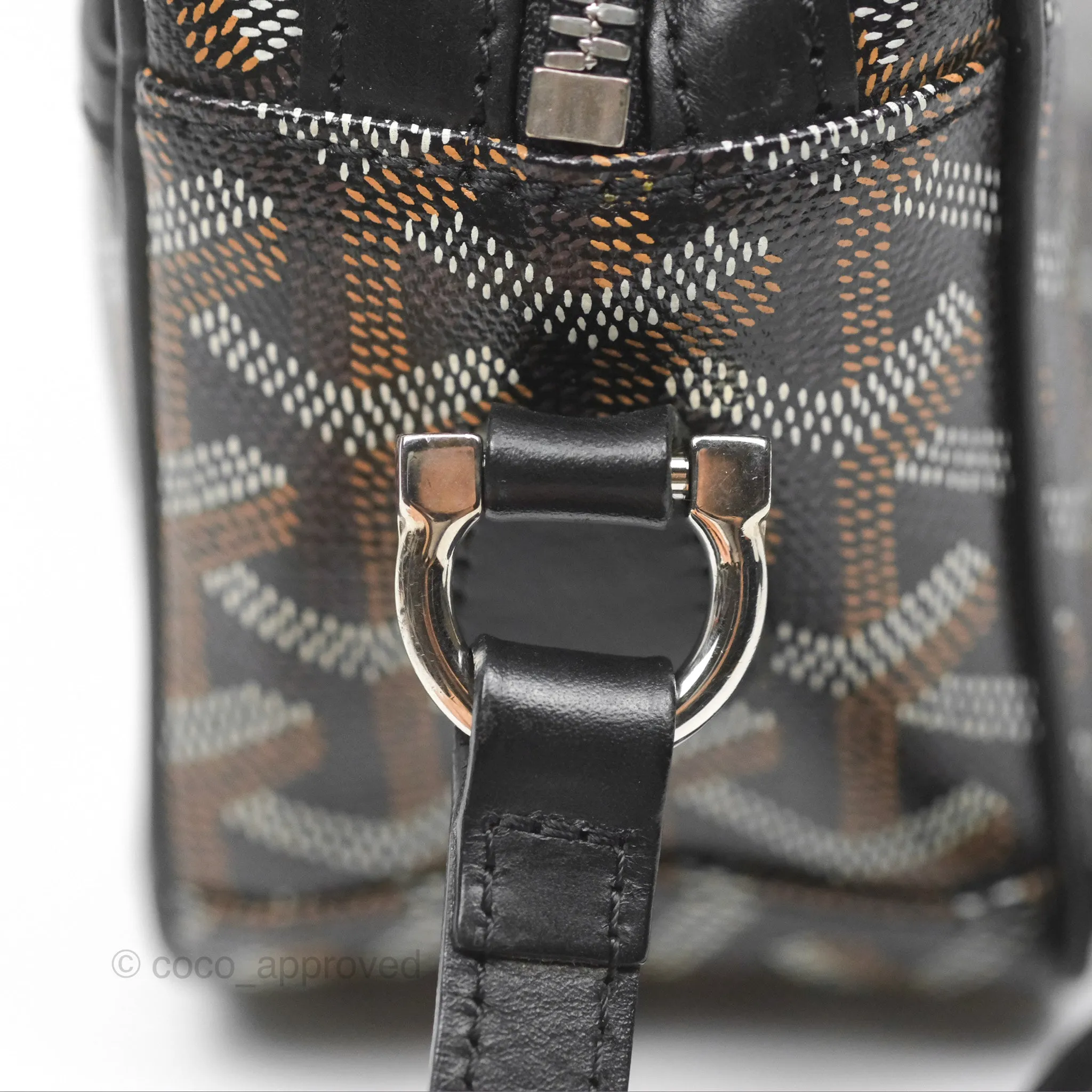Goyard Cap-Vert PM Bag Black Goyardine