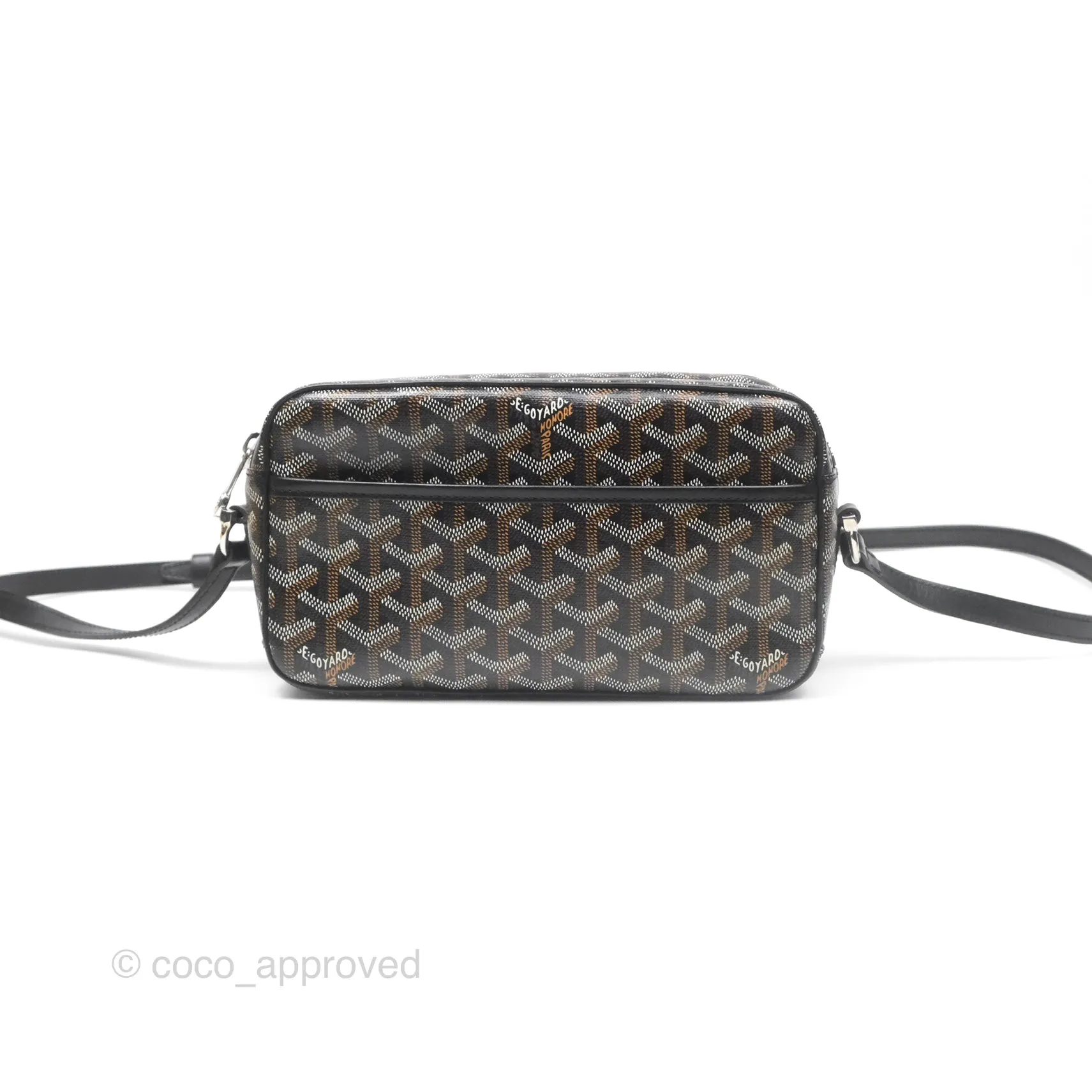 Goyard Cap-Vert PM Bag Black Goyardine