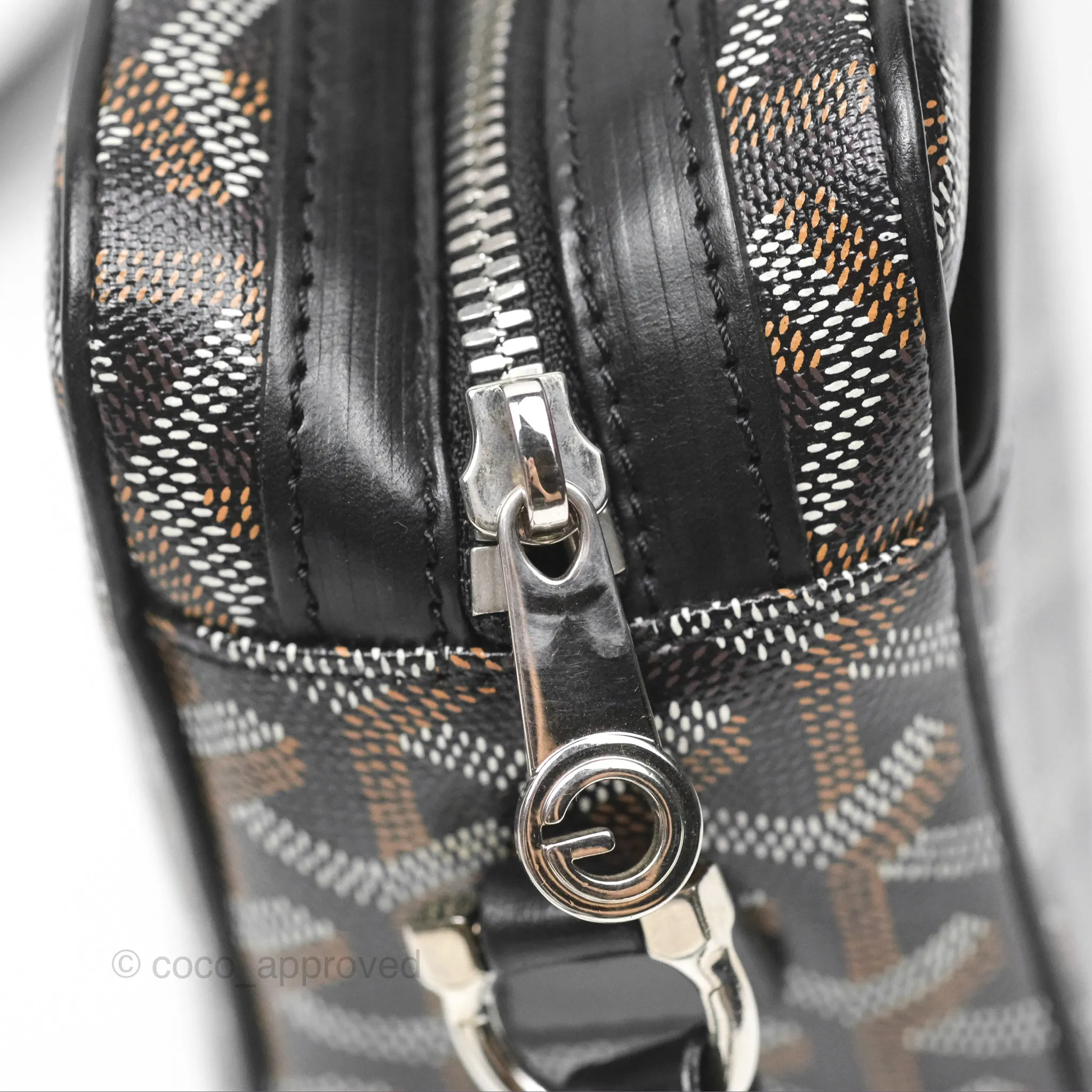 Goyard Cap-Vert PM Bag Black Goyardine