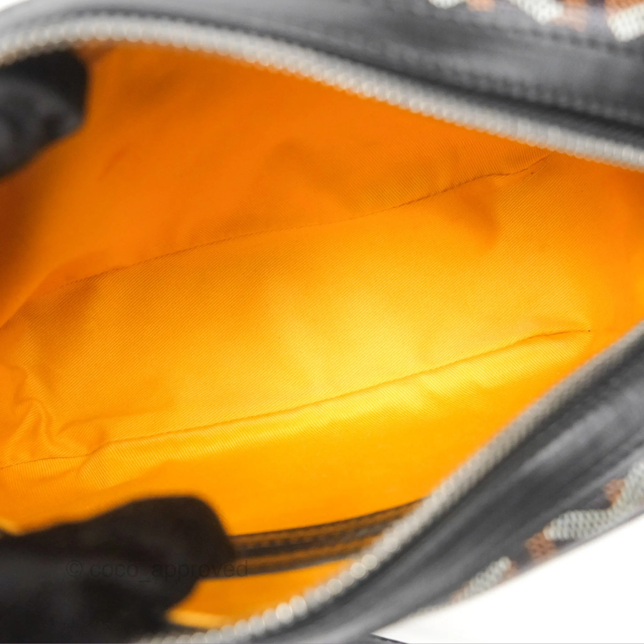 Goyard Cap-Vert PM Bag Black Goyardine