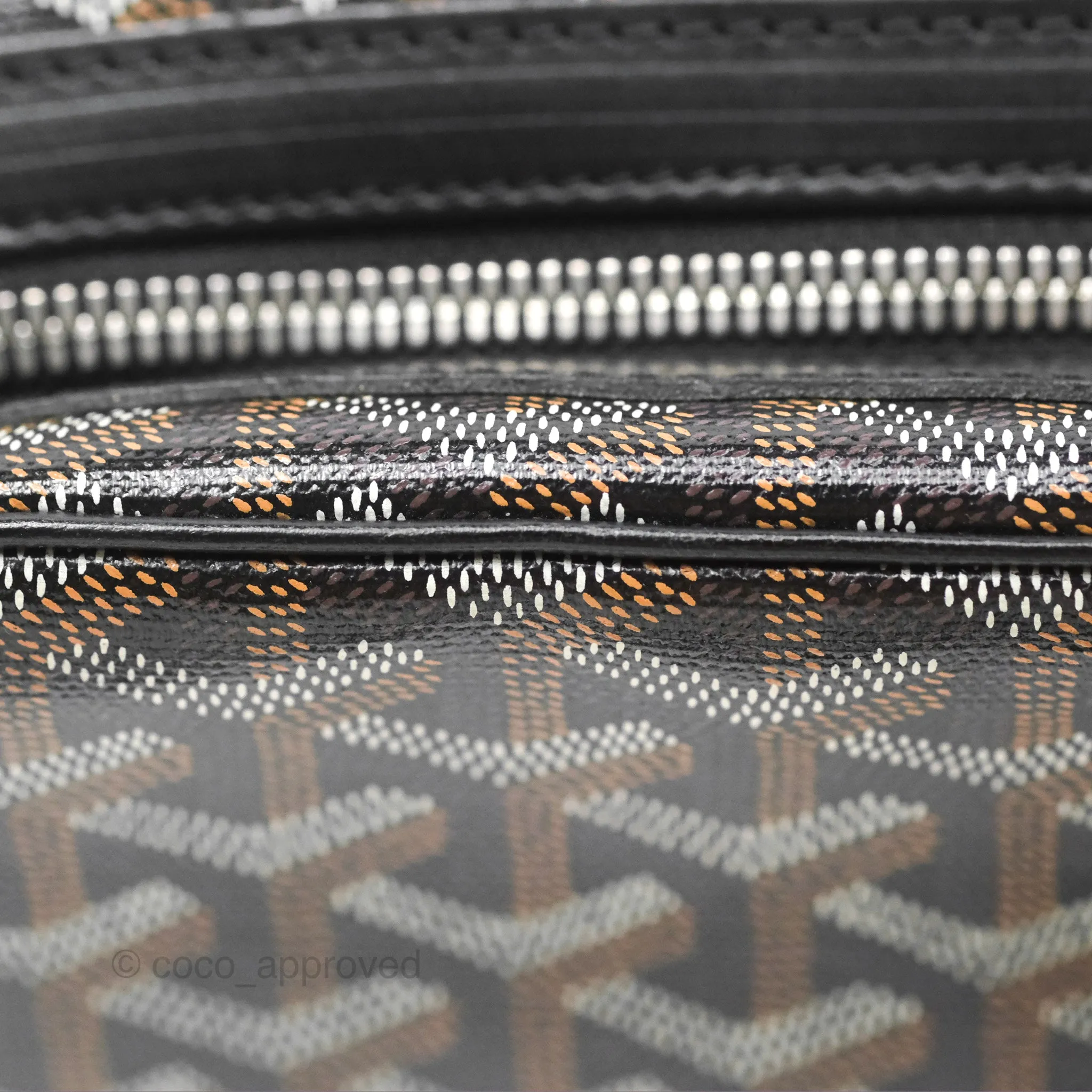Goyard Cap-Vert PM Bag Black Goyardine