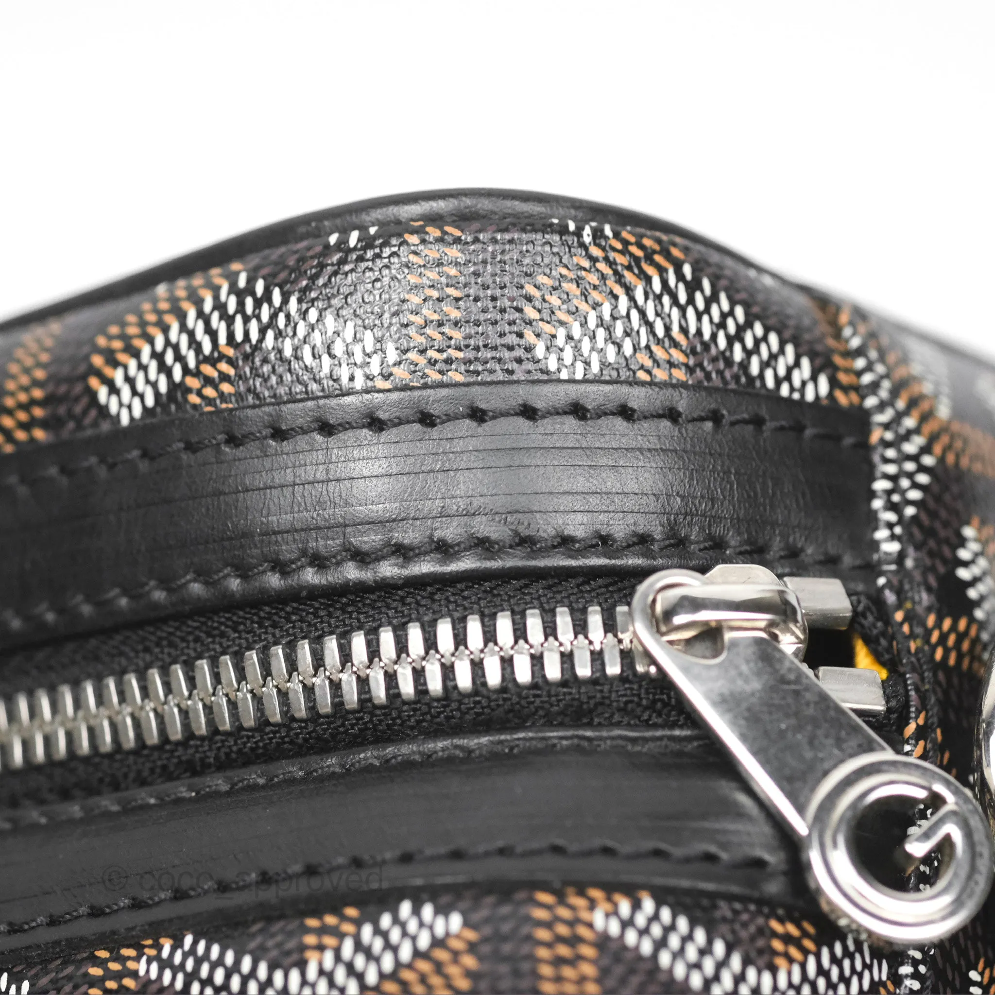 Goyard Cap-Vert PM Bag Black Goyardine