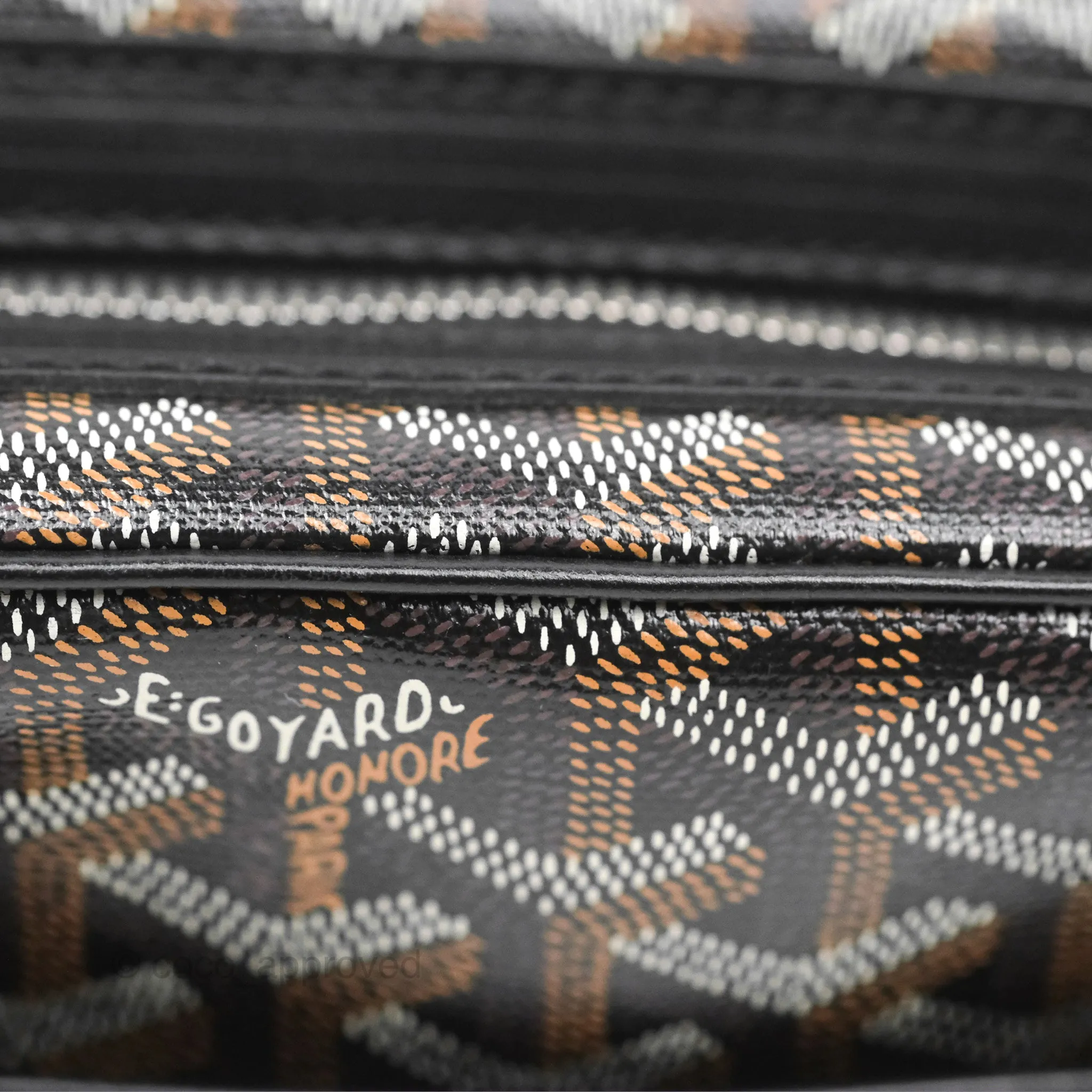 Goyard Cap-Vert PM Bag Black Goyardine