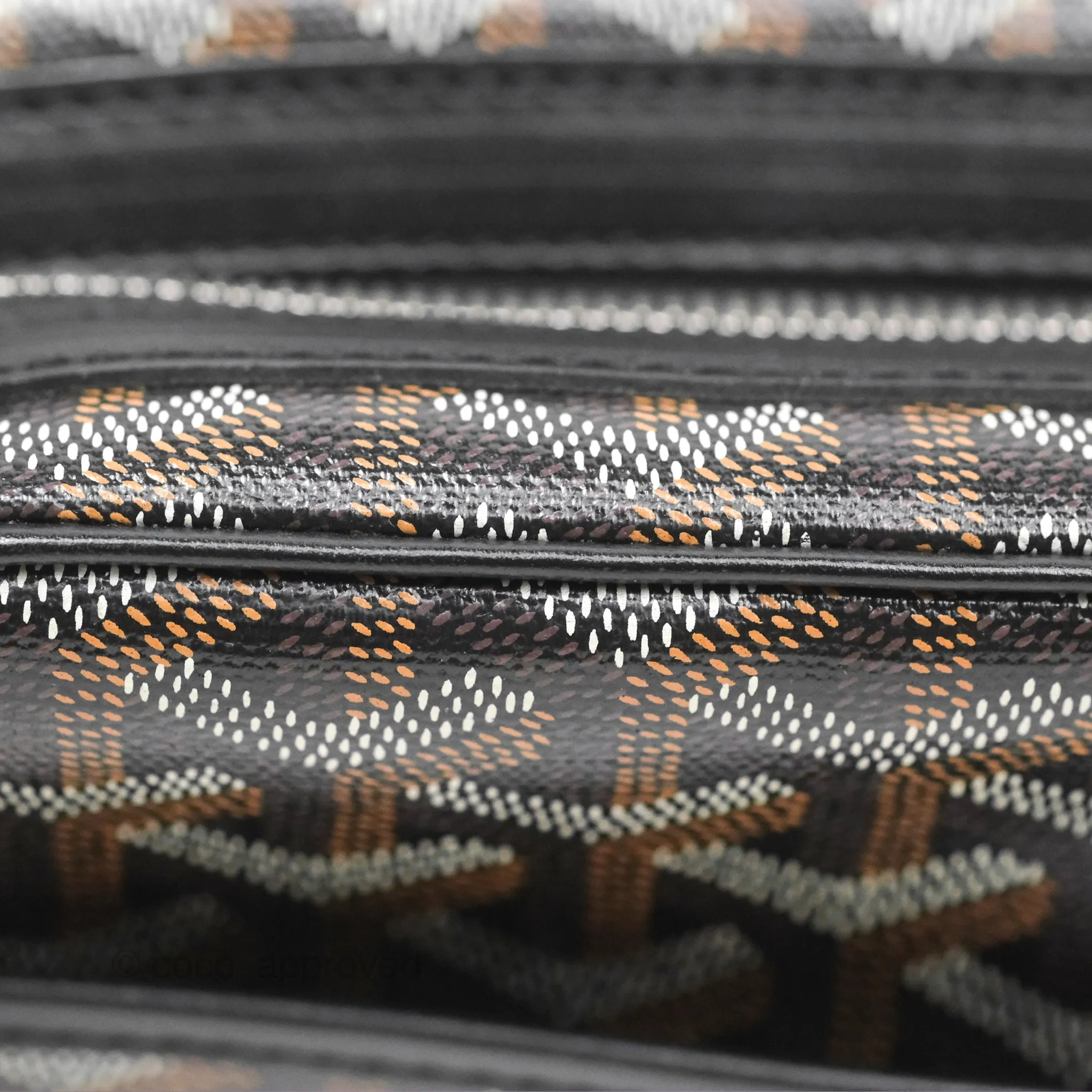Goyard Cap-Vert PM Bag Black Goyardine