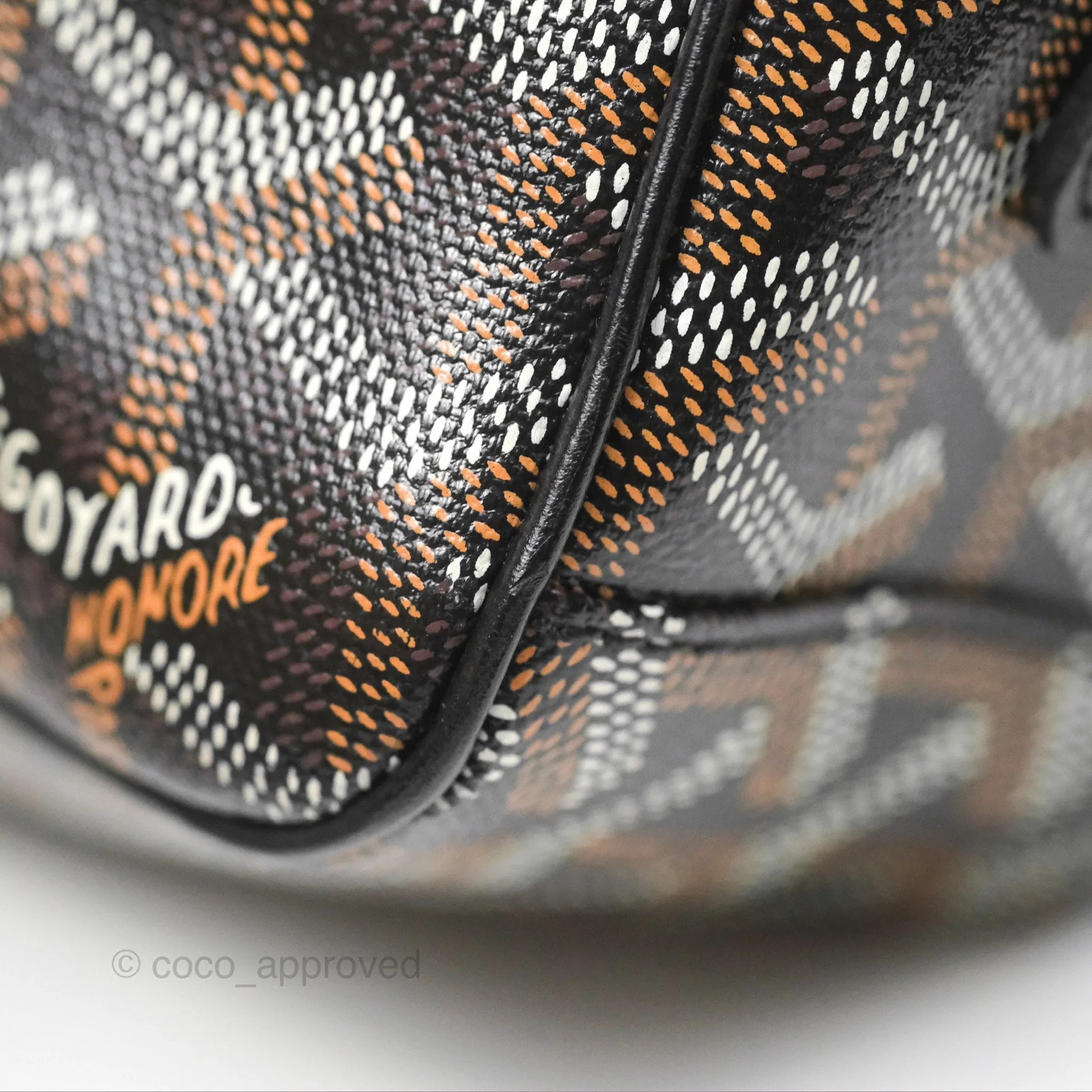 Goyard Cap-Vert PM Bag Black Goyardine