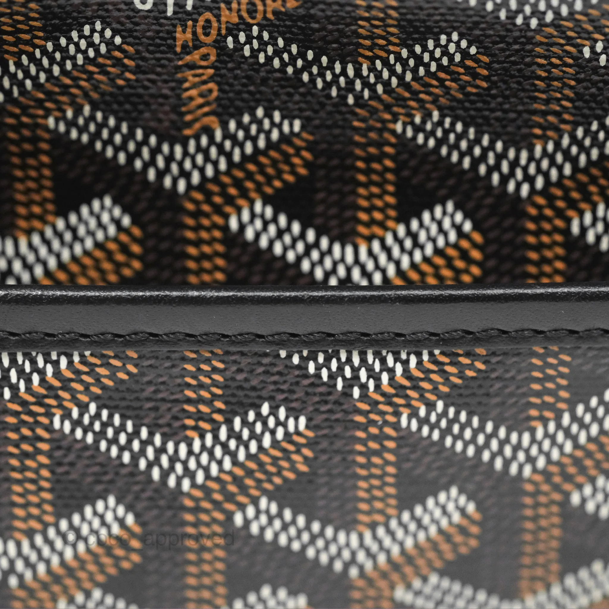 Goyard Cap-Vert PM Bag Black Goyardine