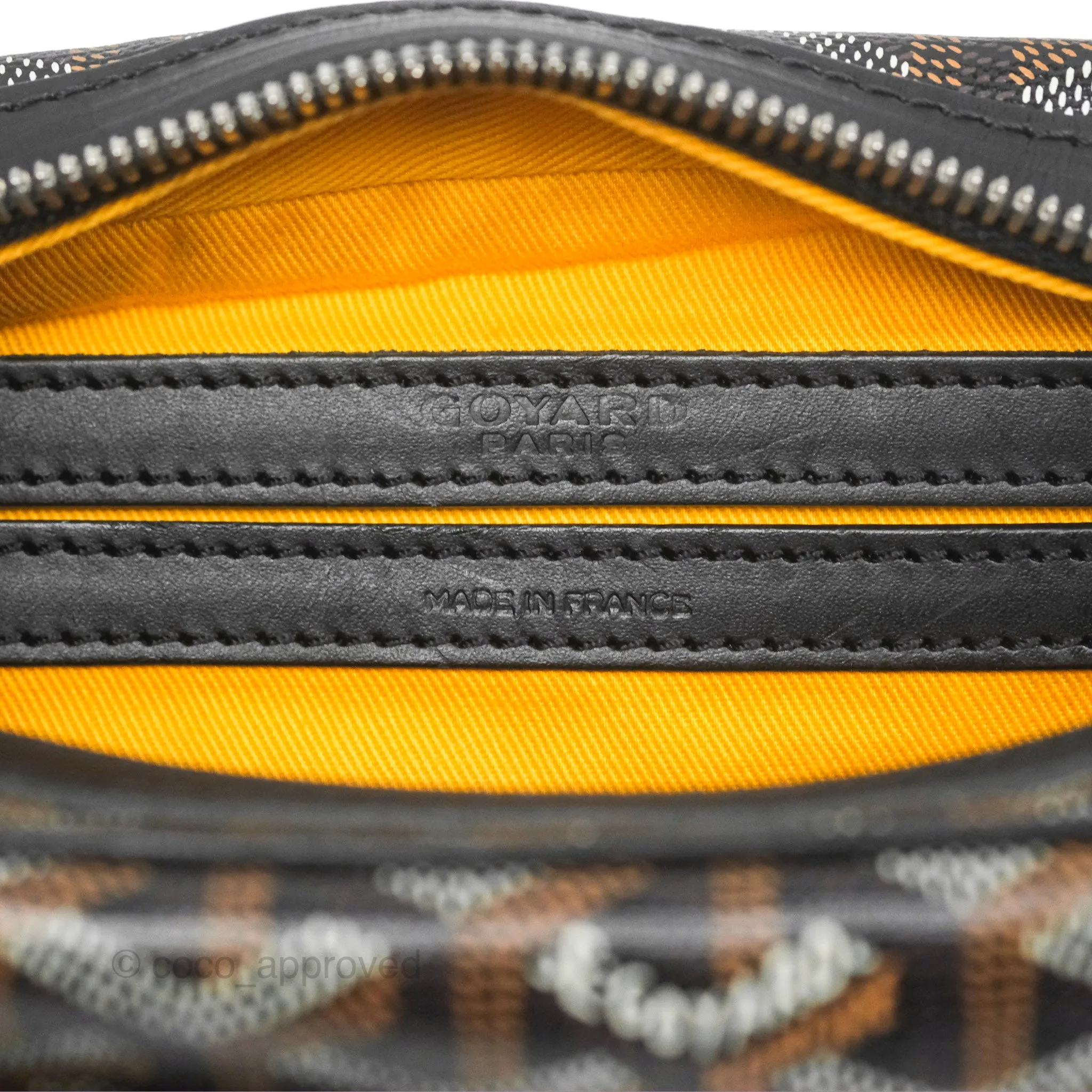 Goyard Cap-Vert PM Bag Black Goyardine