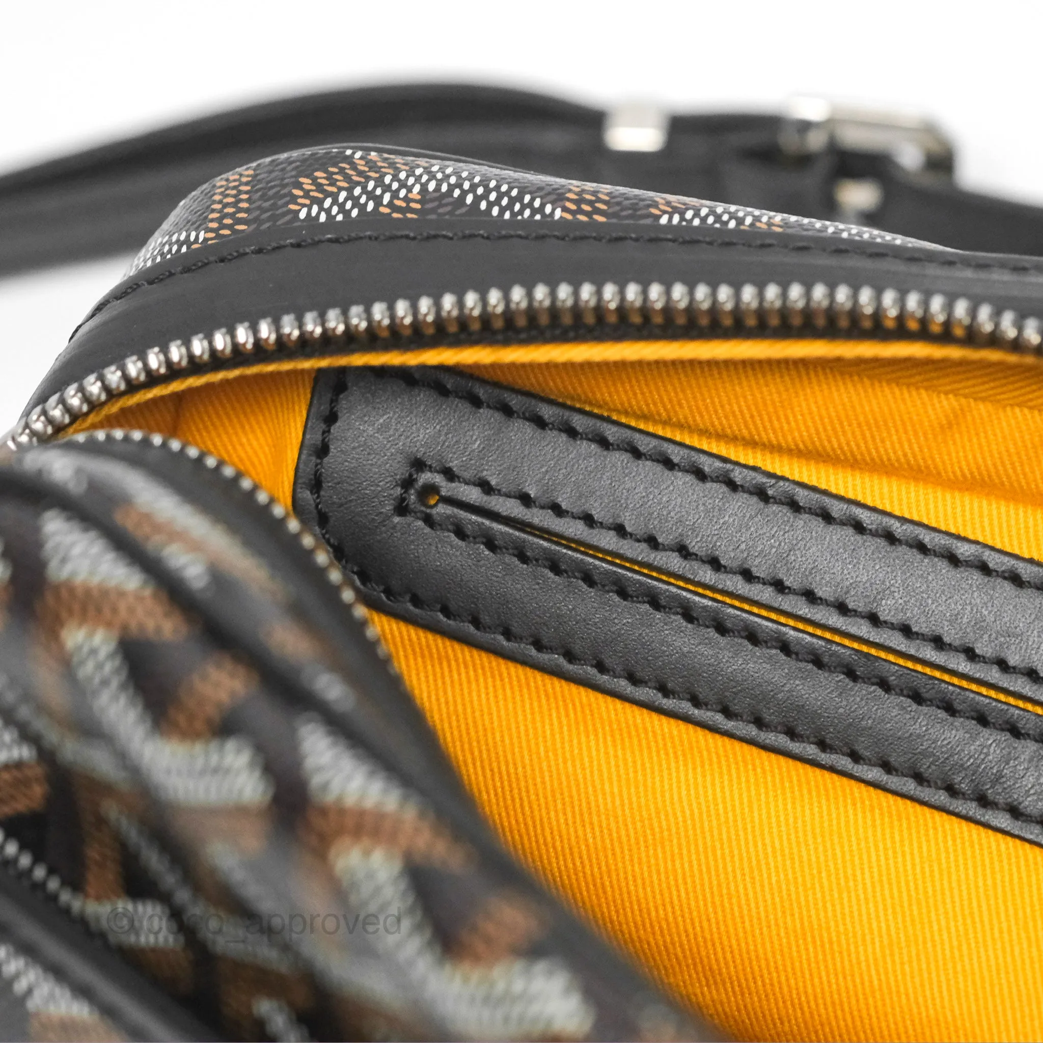 Goyard Cap-Vert PM Bag Black Goyardine