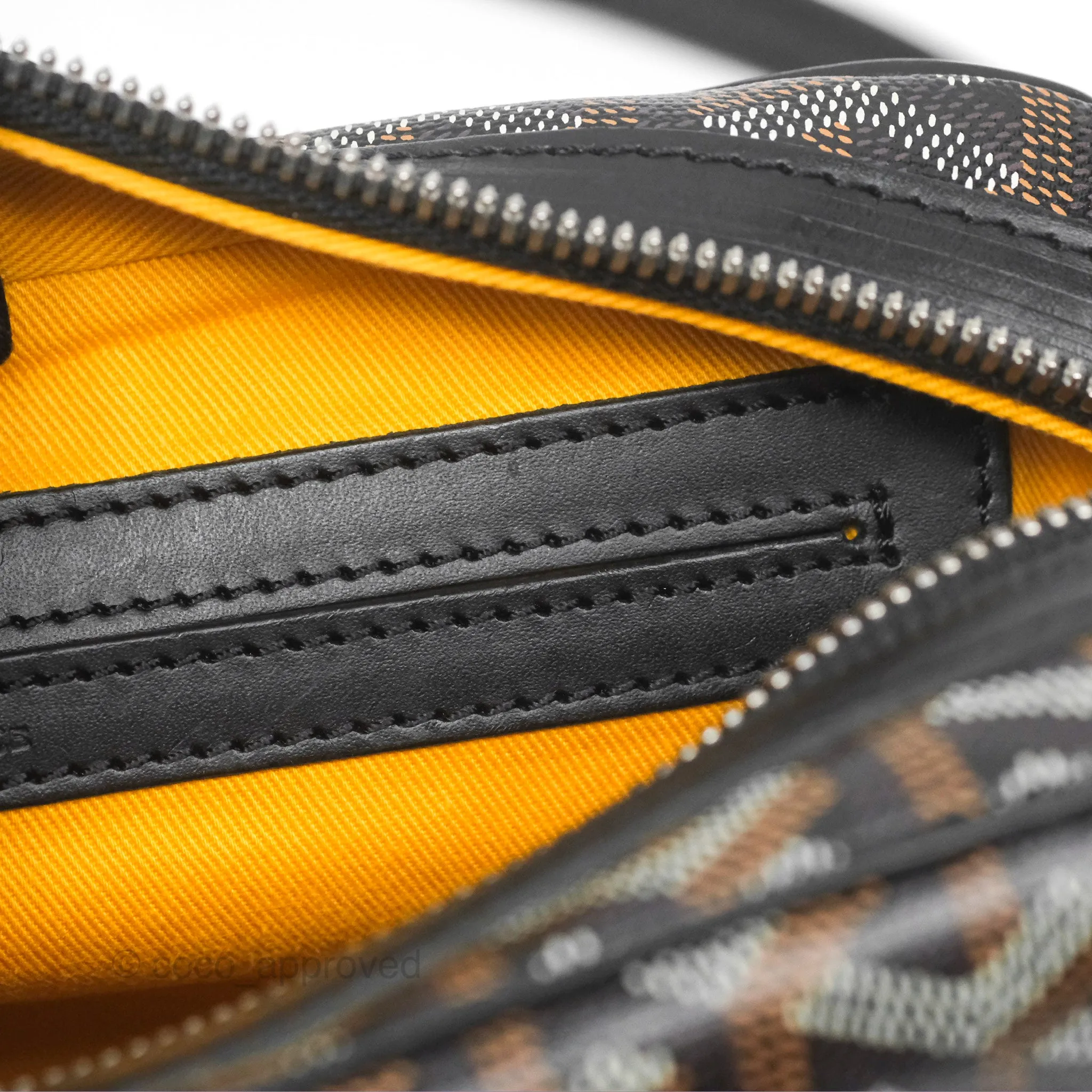 Goyard Cap-Vert PM Bag Black Goyardine