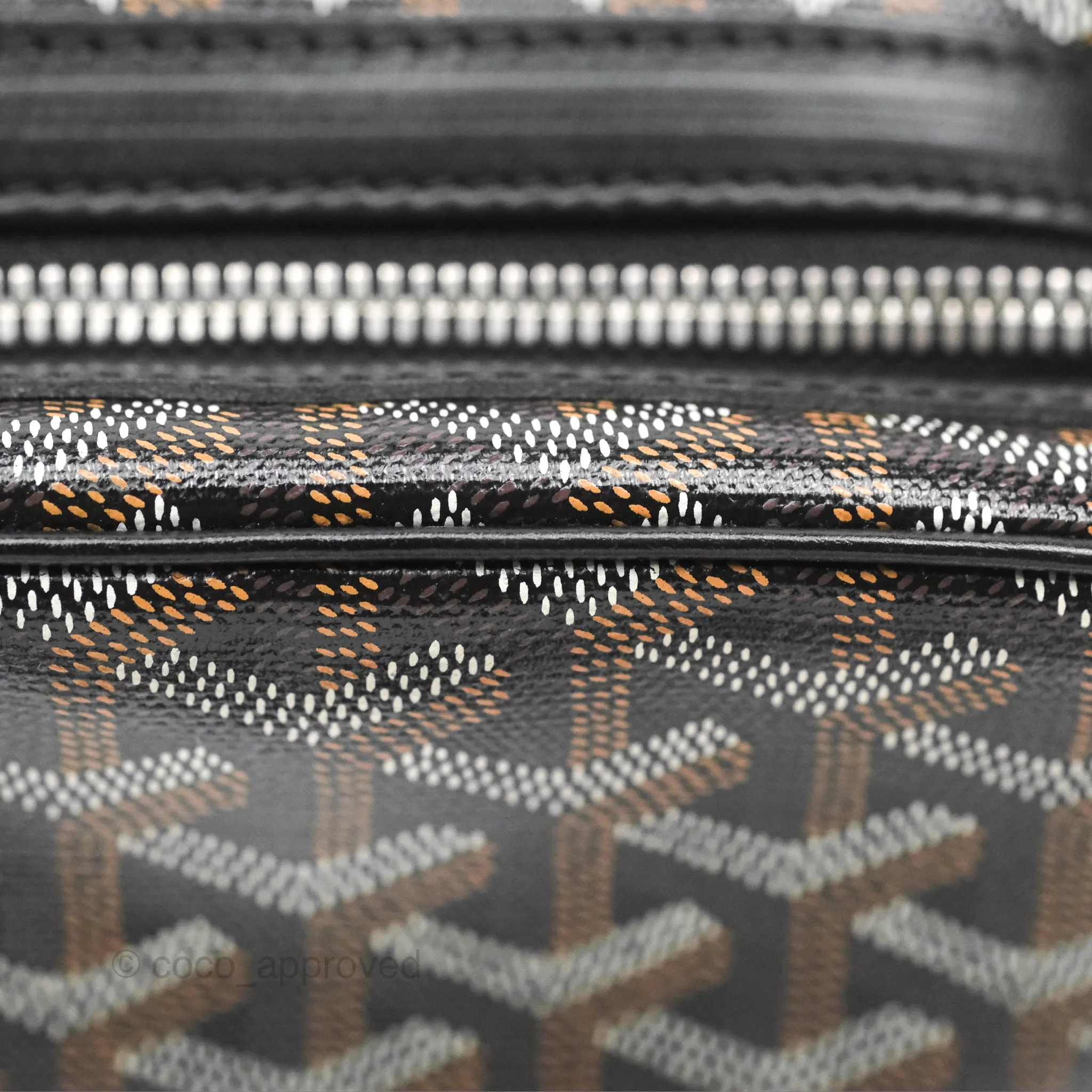 Goyard Cap-Vert PM Bag Black Goyardine