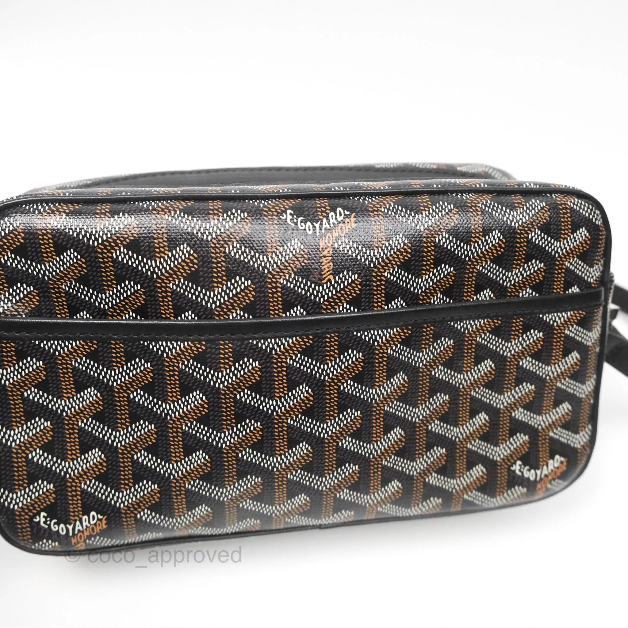 Goyard Cap-Vert PM Bag Black Goyardine