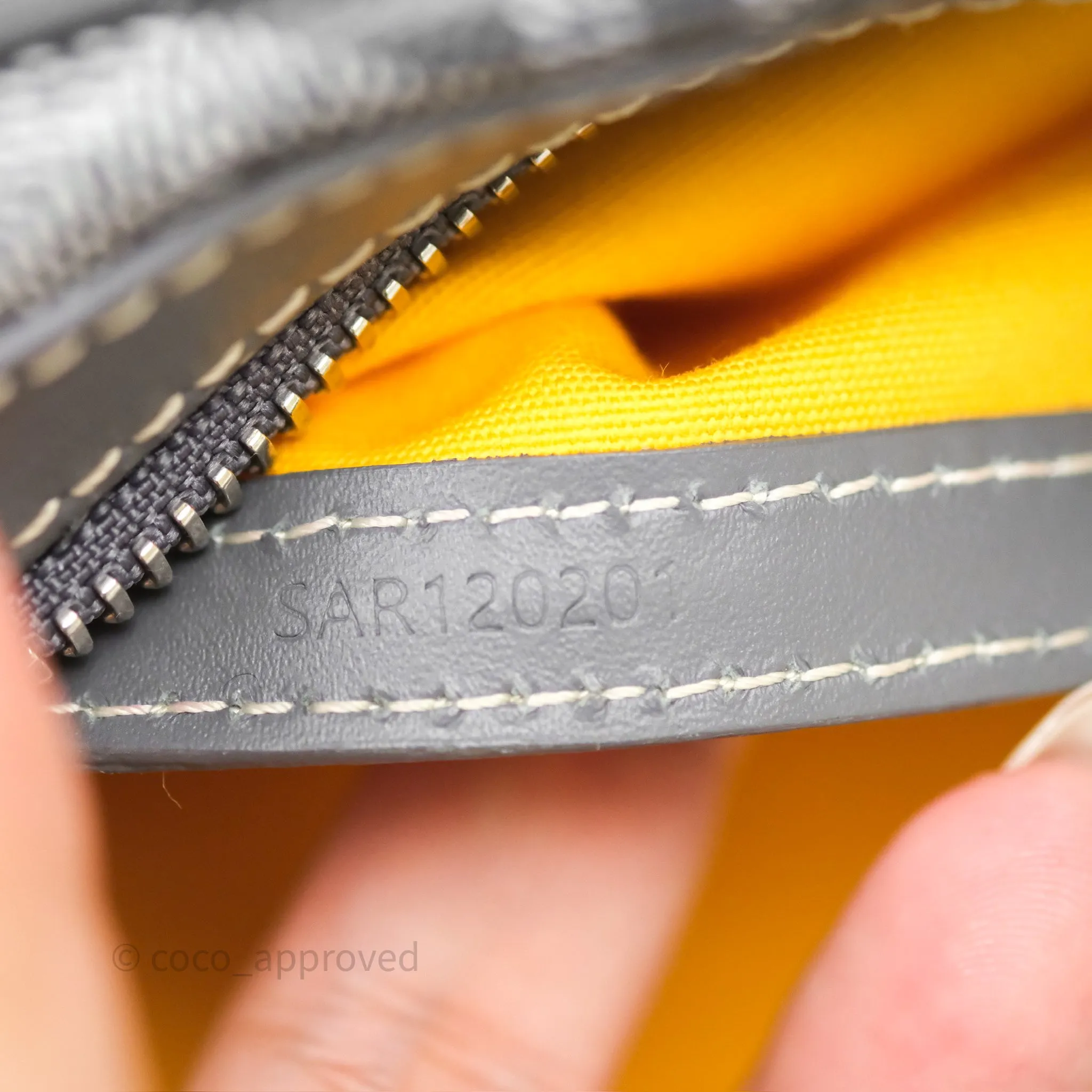 Goyard Cap-Vert PM Bag Grey Goyardine