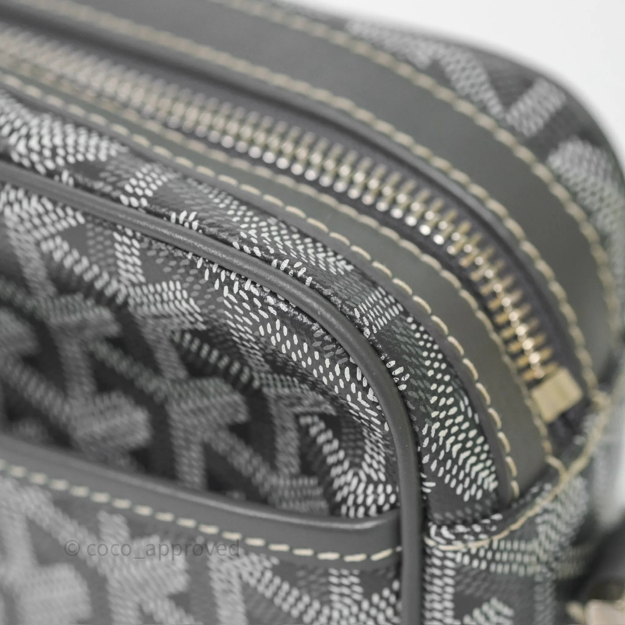 Goyard Cap-Vert PM Bag Grey Goyardine