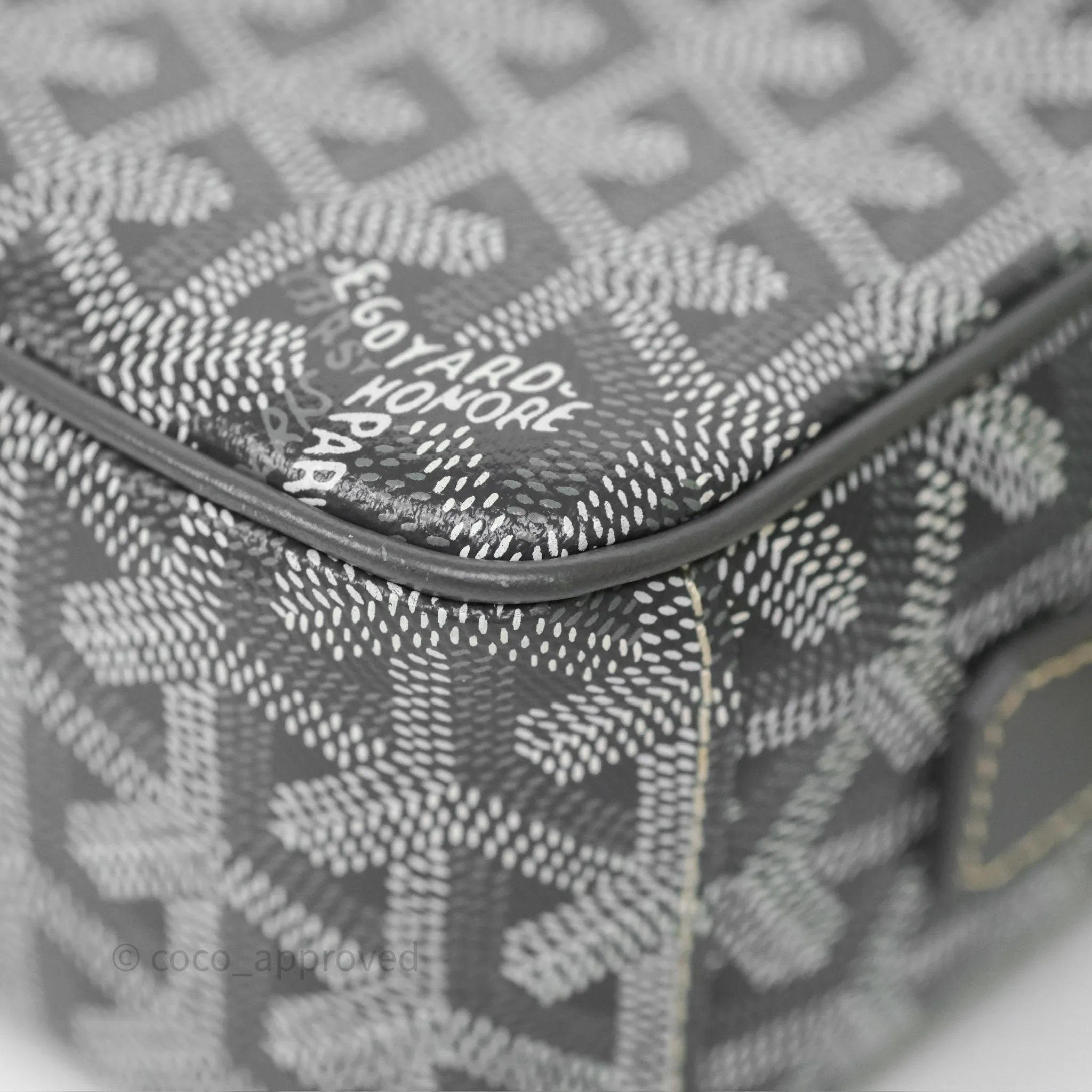 Goyard Cap-Vert PM Bag Grey Goyardine