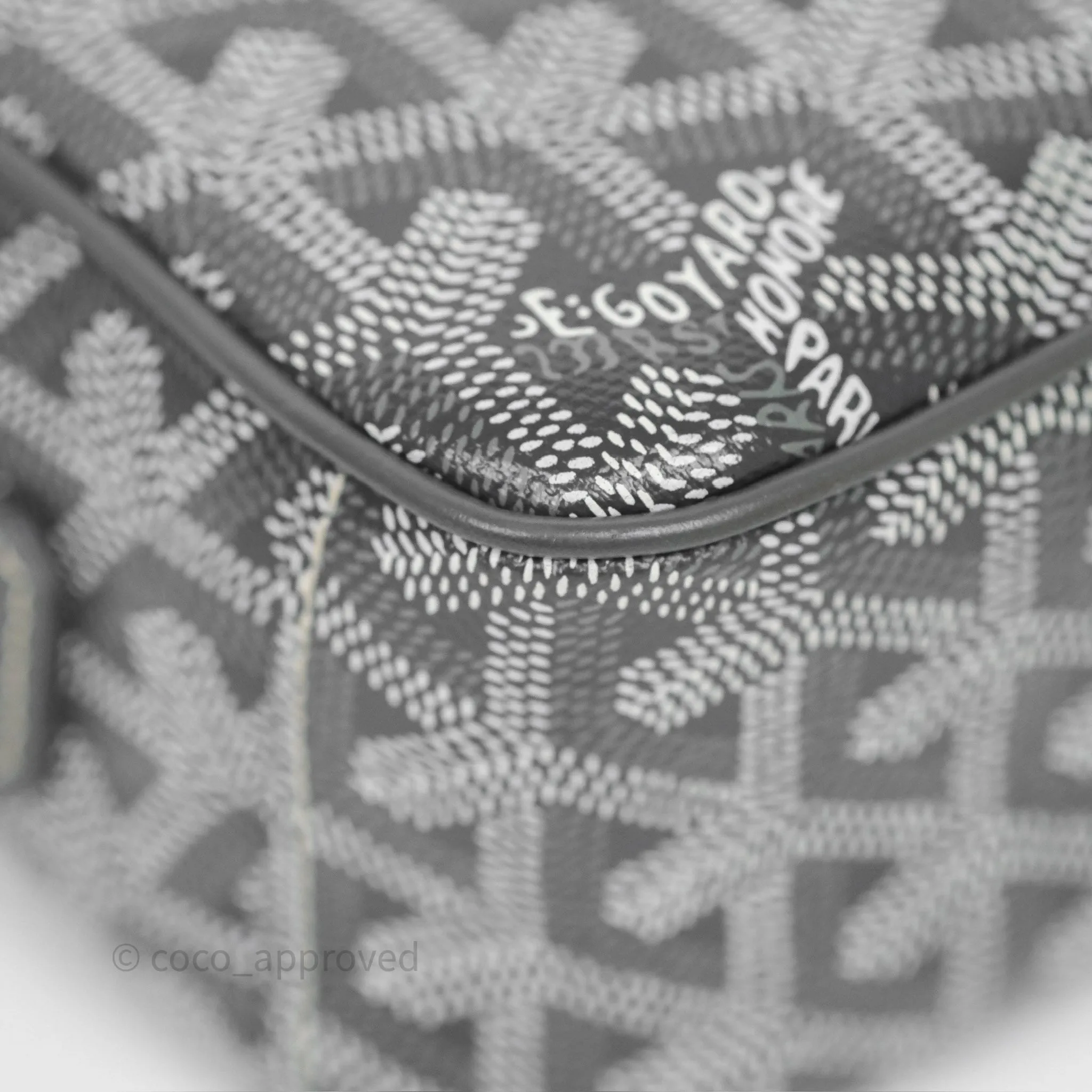 Goyard Cap-Vert PM Bag Grey Goyardine