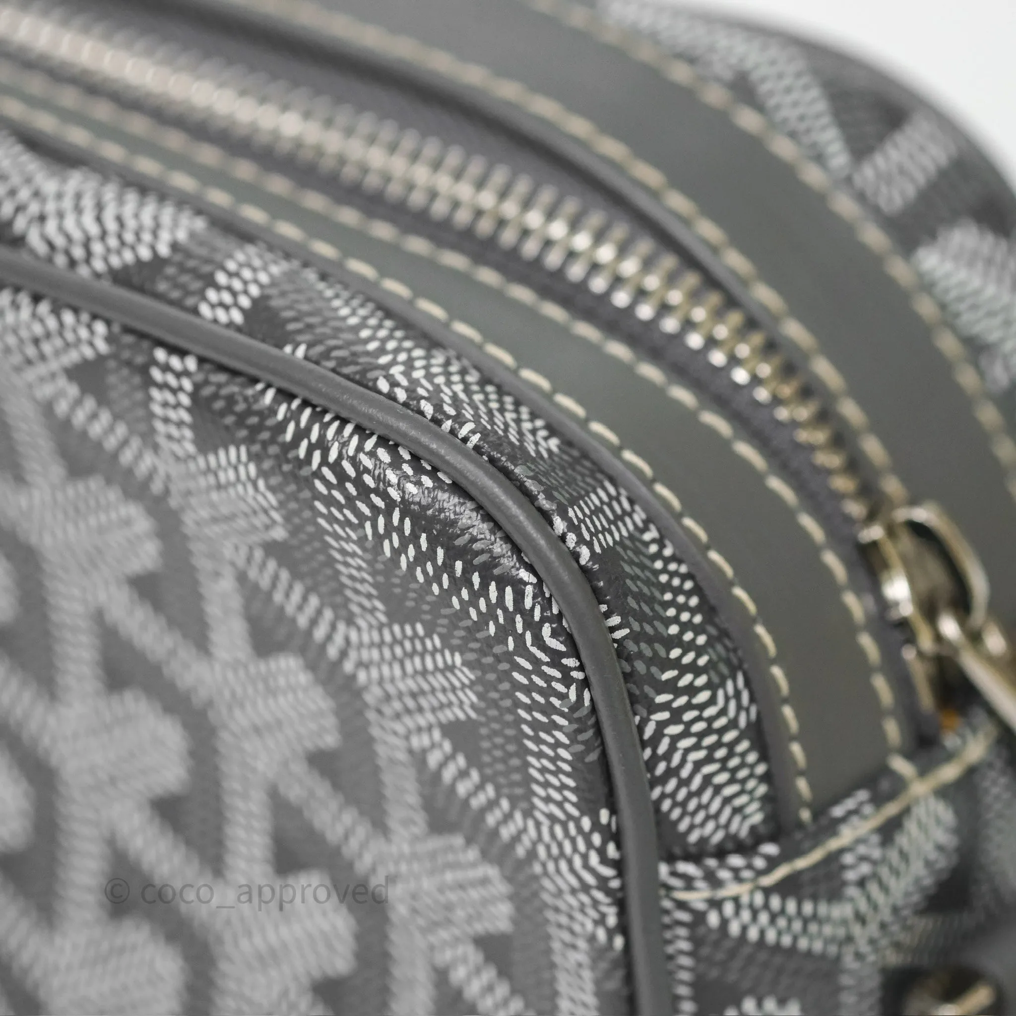 Goyard Cap-Vert PM Bag Grey Goyardine