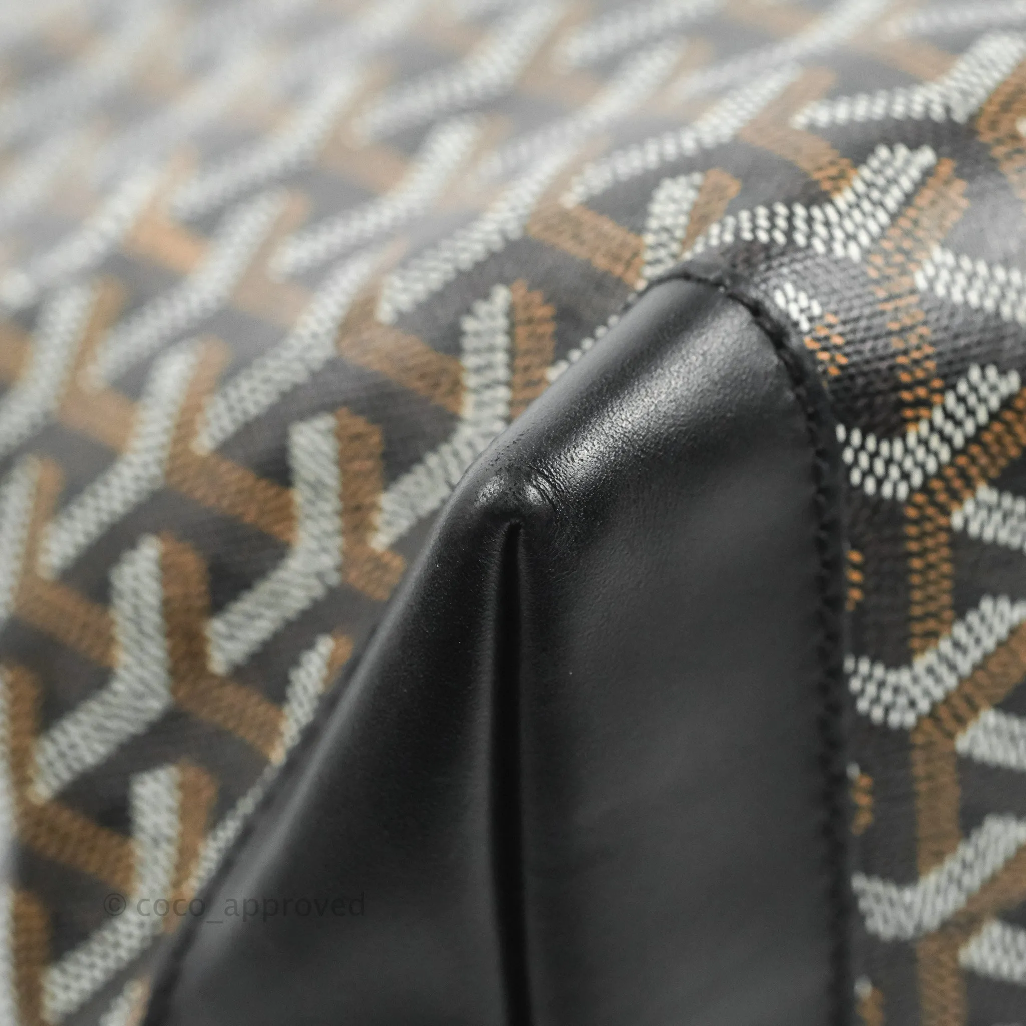 Goyard Goyardine Bellechasse PM Black