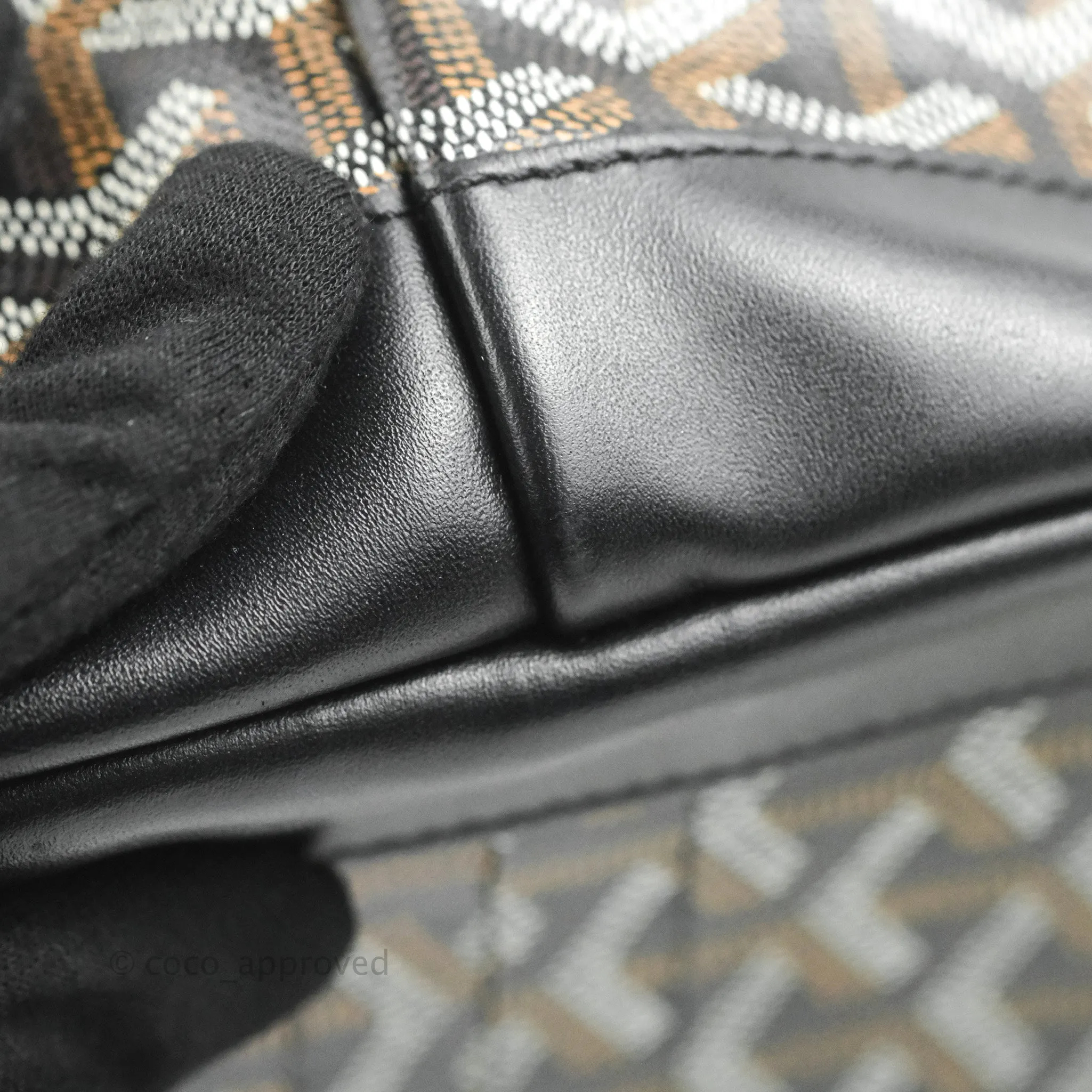 Goyard Goyardine Bellechasse PM Black