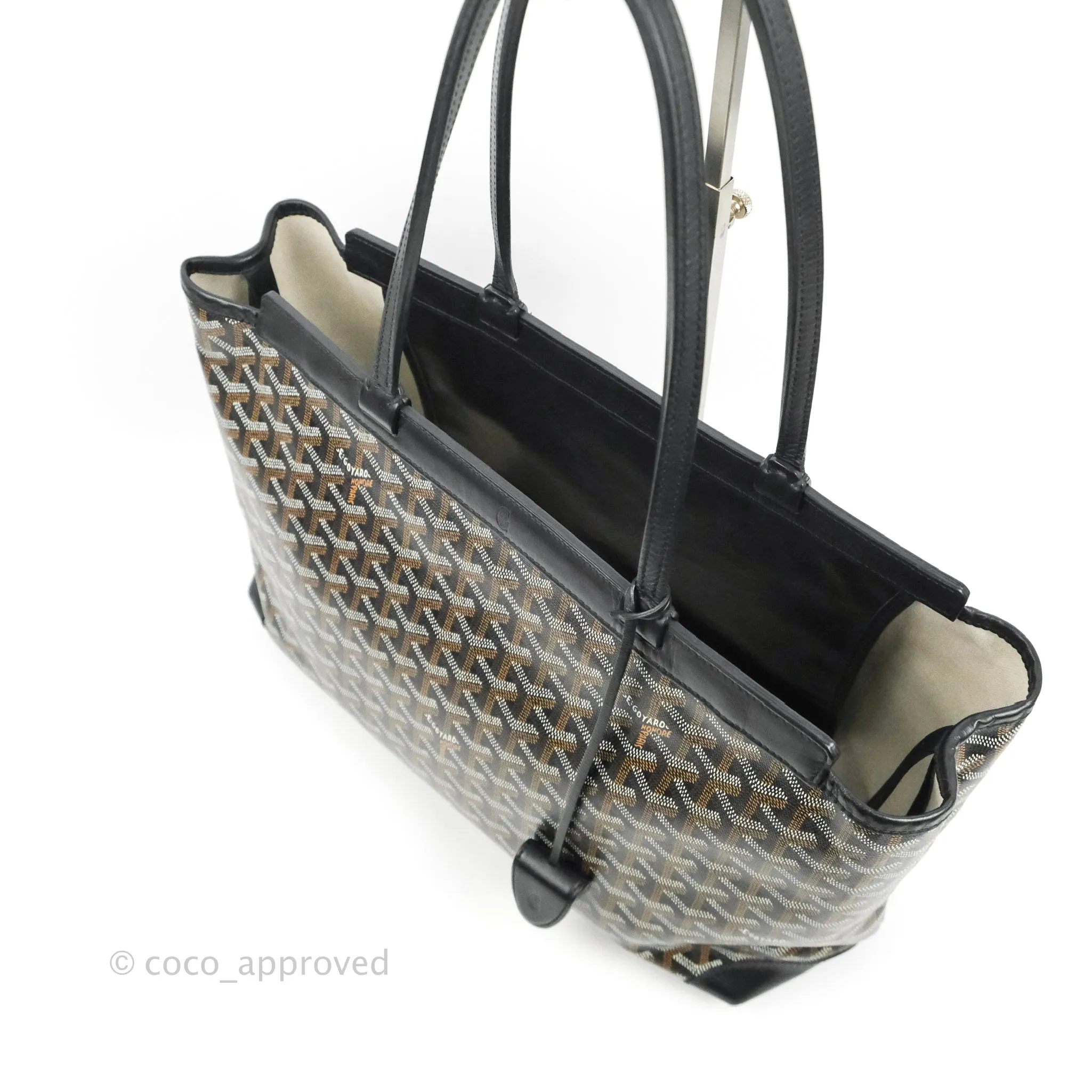 Goyard Goyardine Bellechasse PM Black
