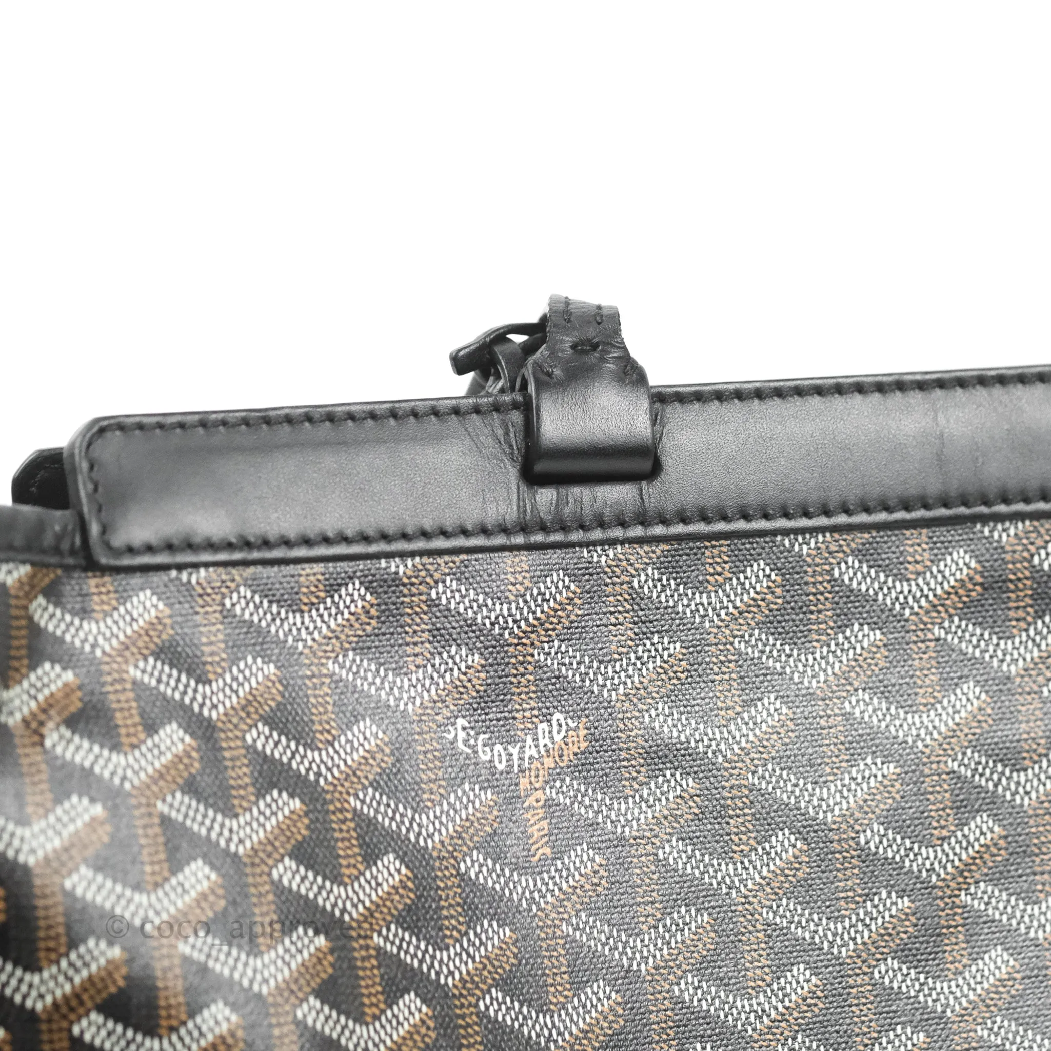 Goyard Goyardine Bellechasse PM Black