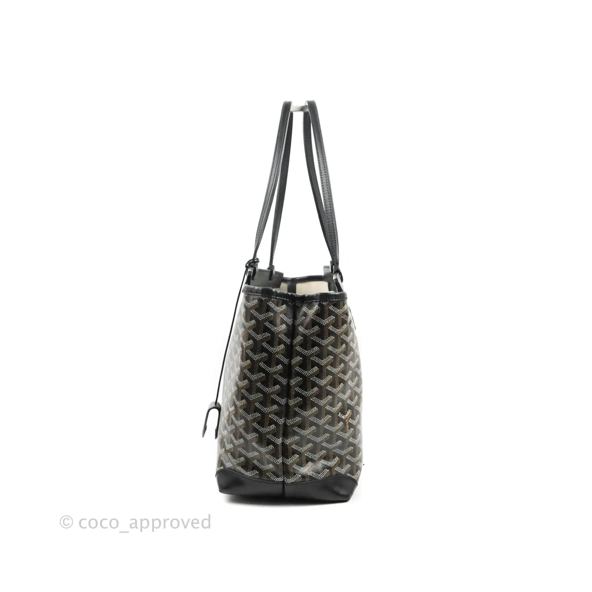 Goyard Goyardine Bellechasse PM Black