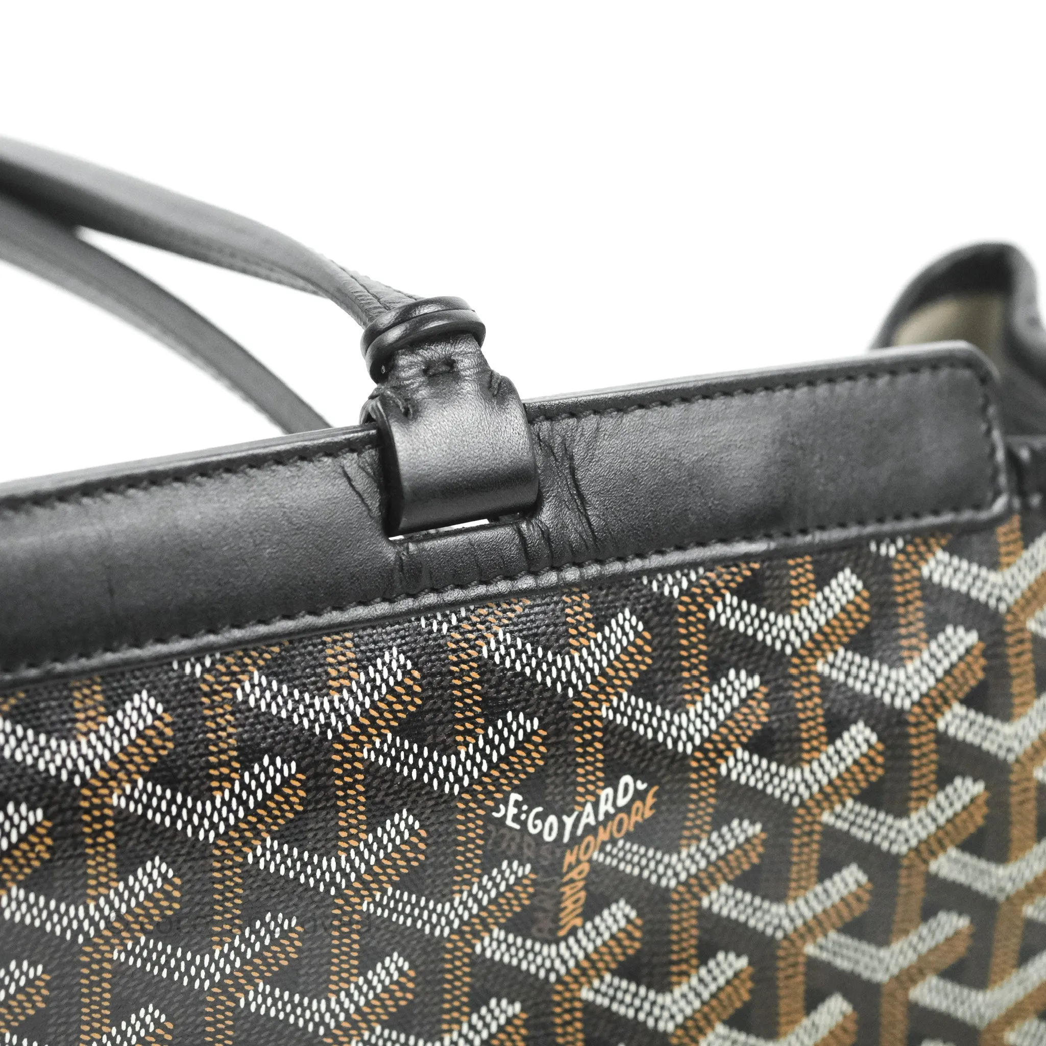 Goyard Goyardine Bellechasse PM Black