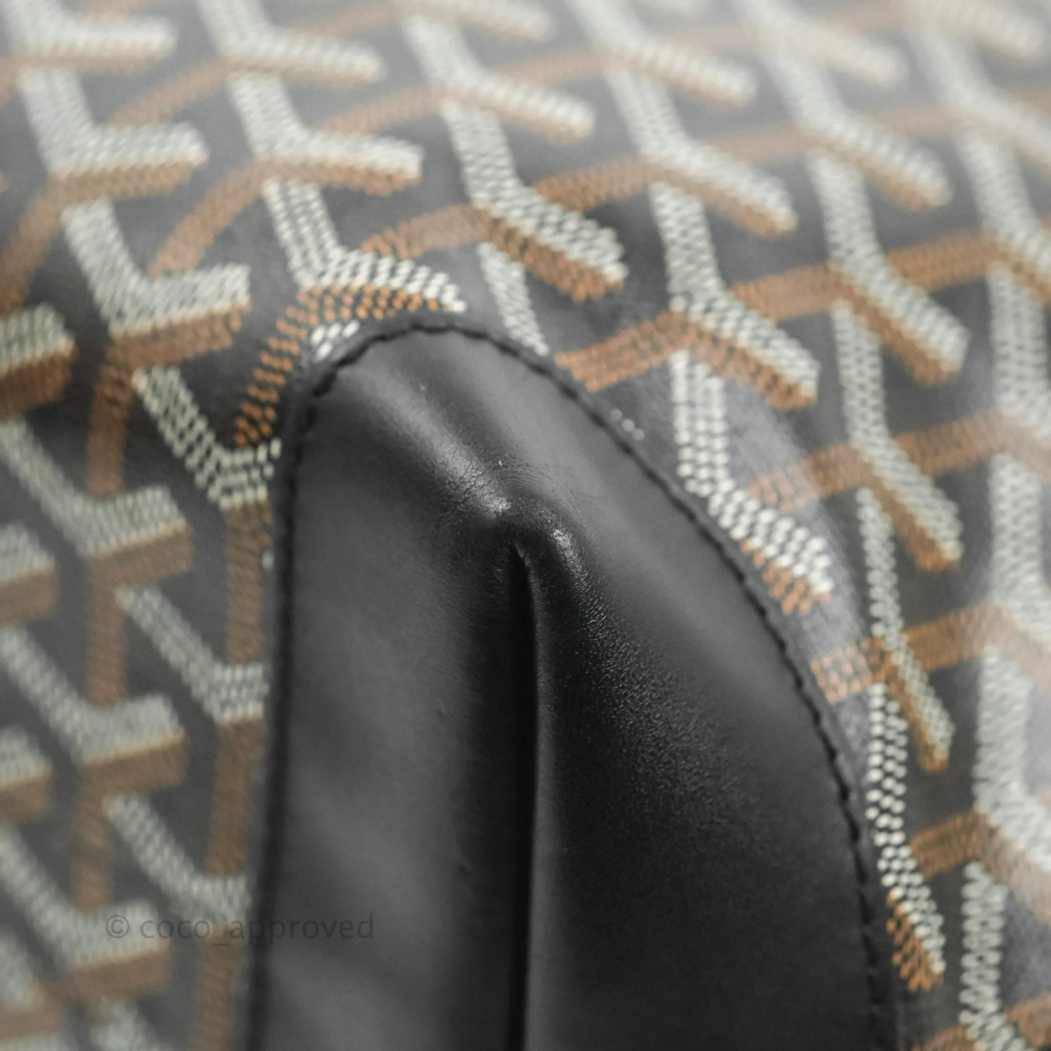Goyard Goyardine Bellechasse PM Black