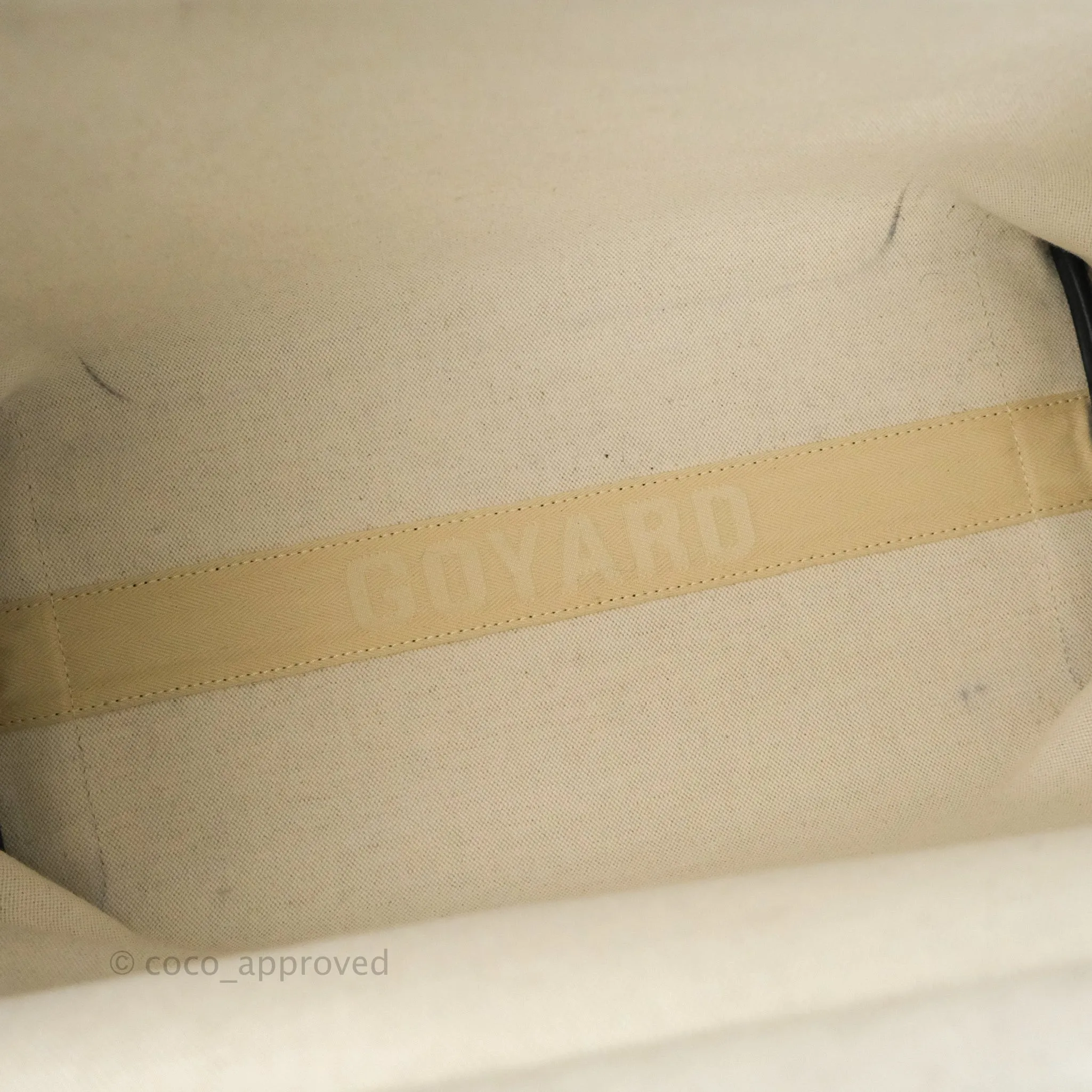 Goyard Goyardine Bellechasse PM Black