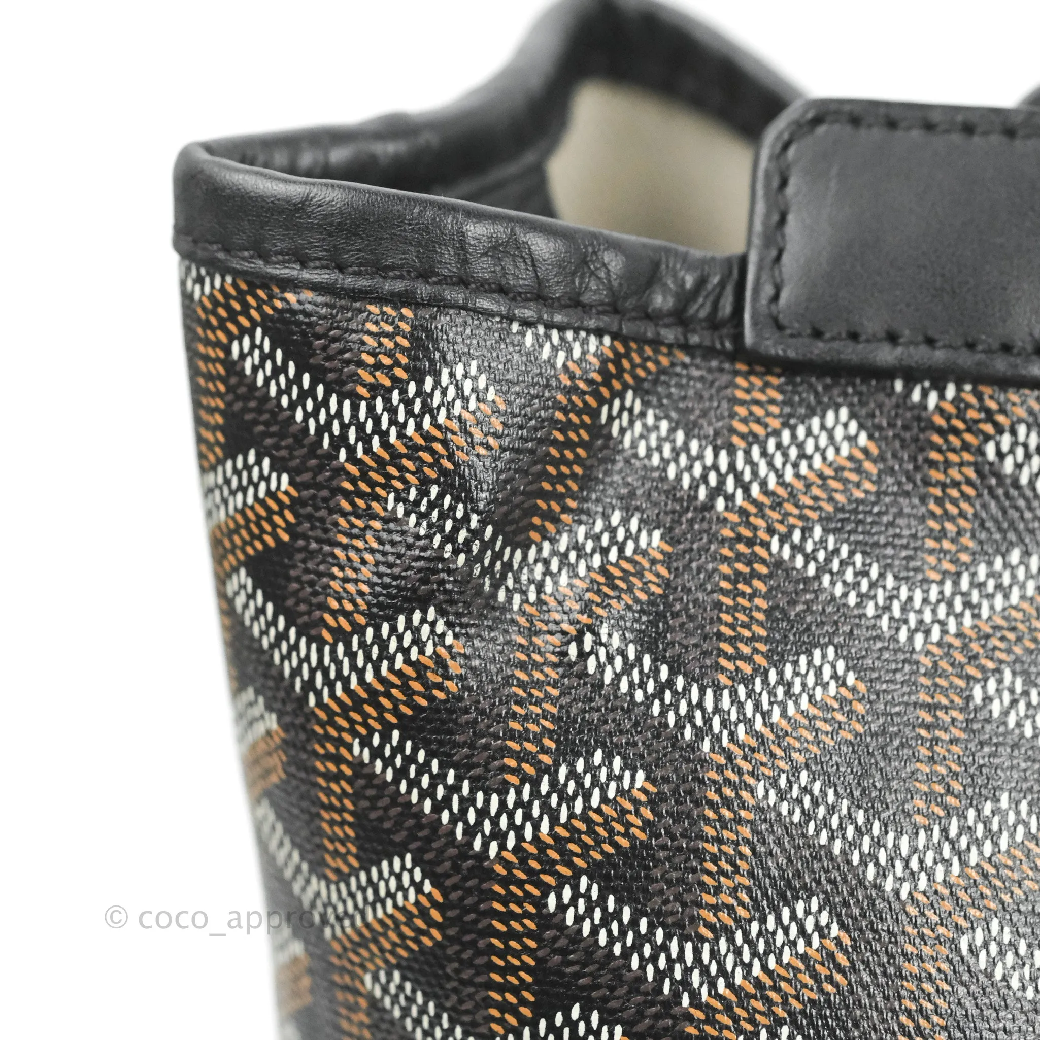 Goyard Goyardine Bellechasse PM Black