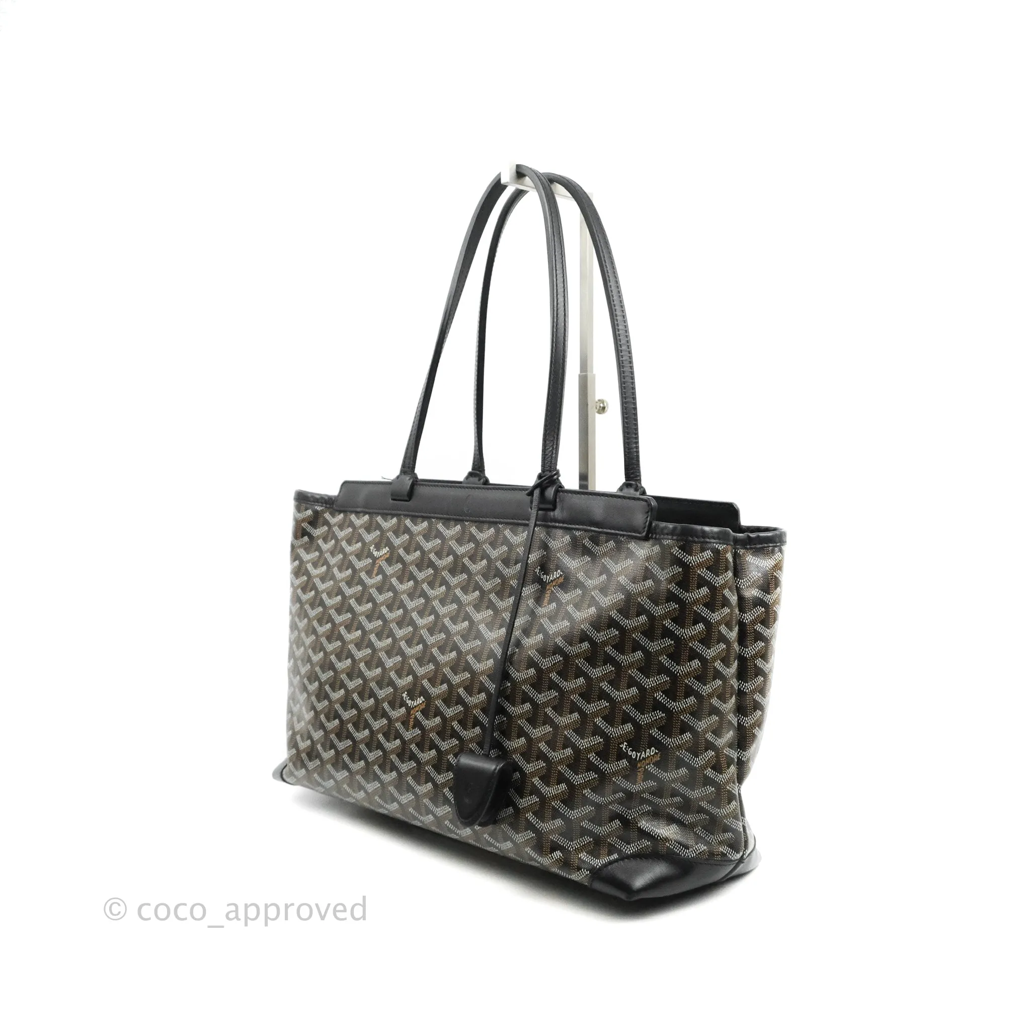 Goyard Goyardine Bellechasse PM Black