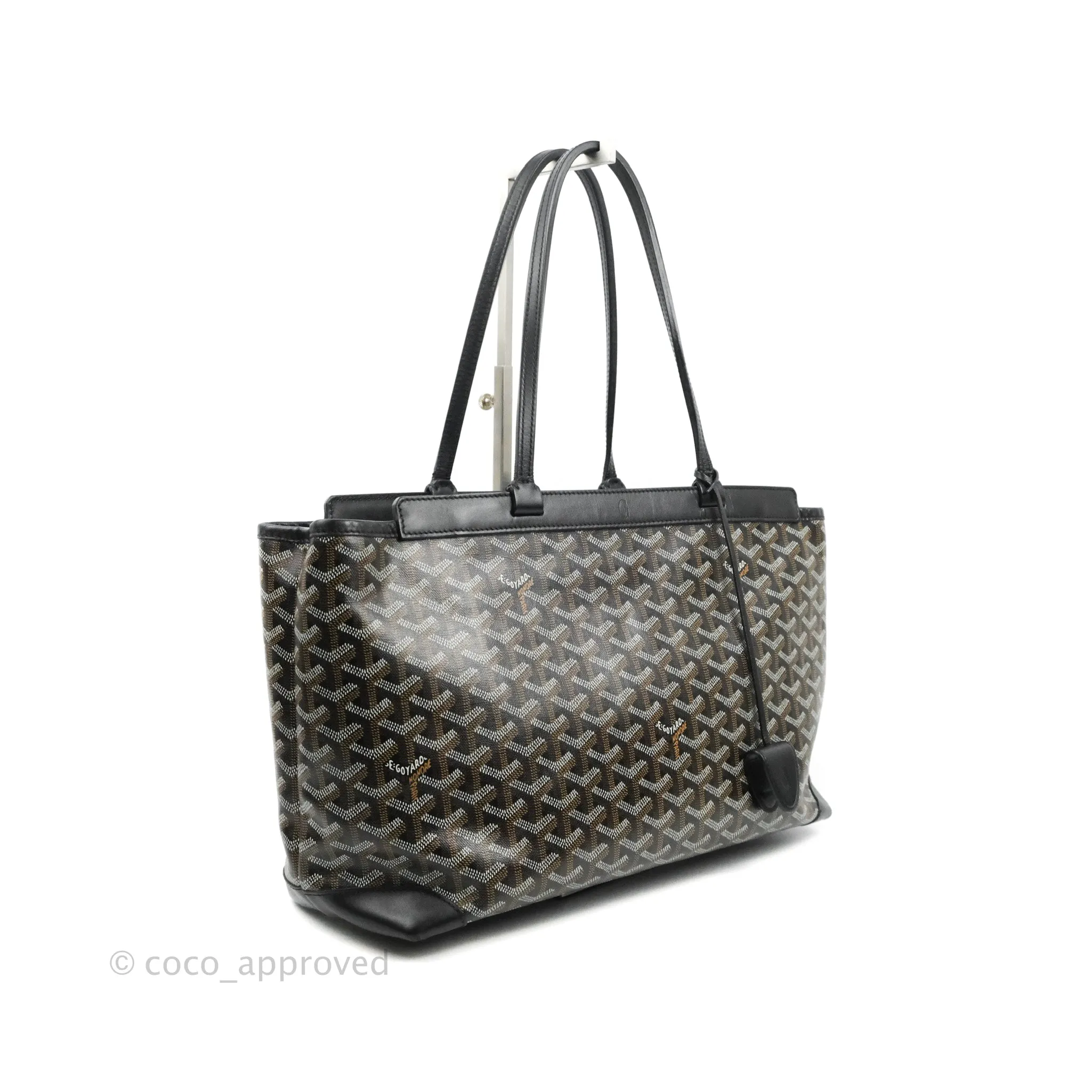 Goyard Goyardine Bellechasse PM Black
