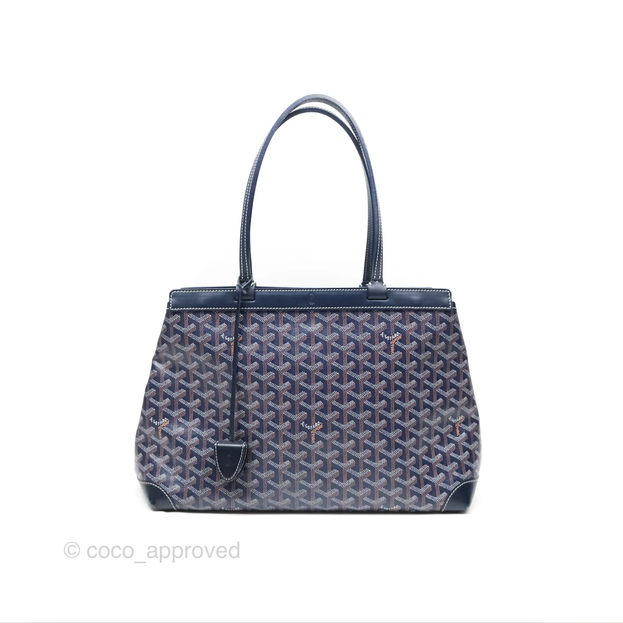 Goyard Goyardine Bellechasse PM Navy