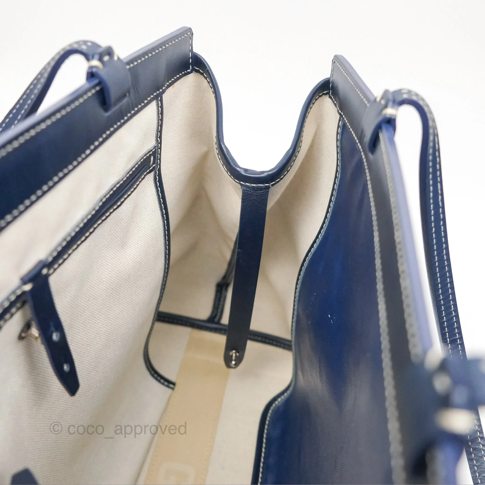 Goyard Goyardine Bellechasse PM Navy