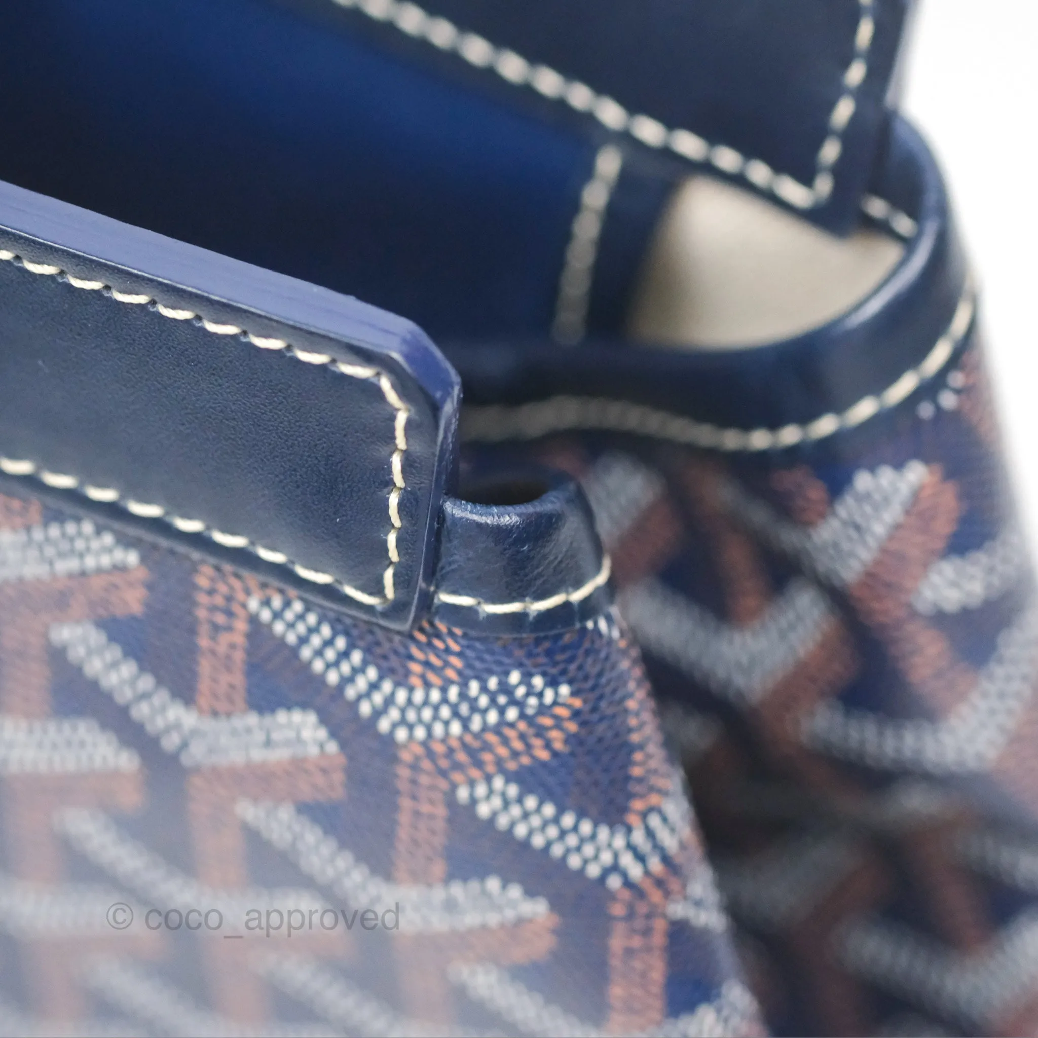 Goyard Goyardine Bellechasse PM Navy