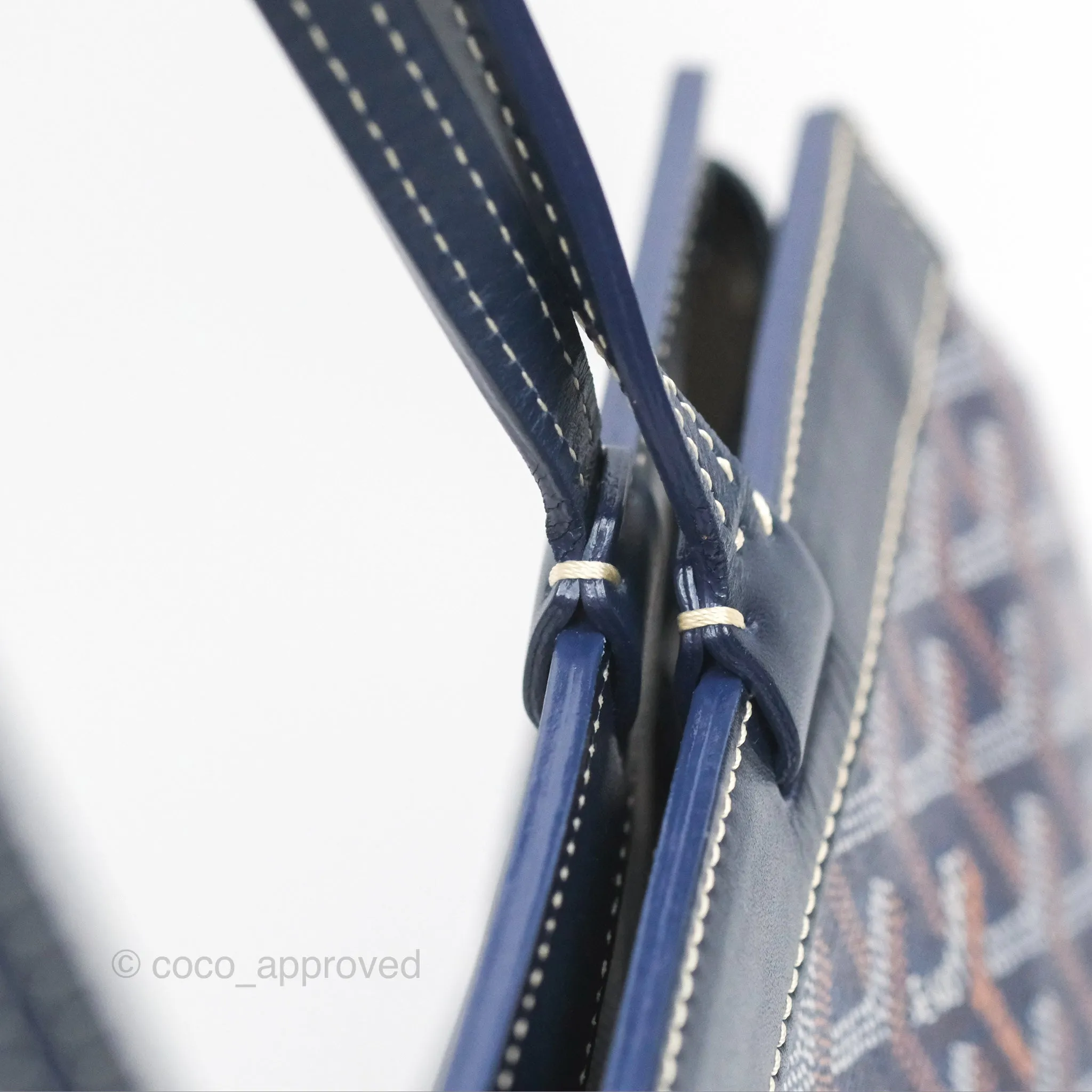 Goyard Goyardine Bellechasse PM Navy