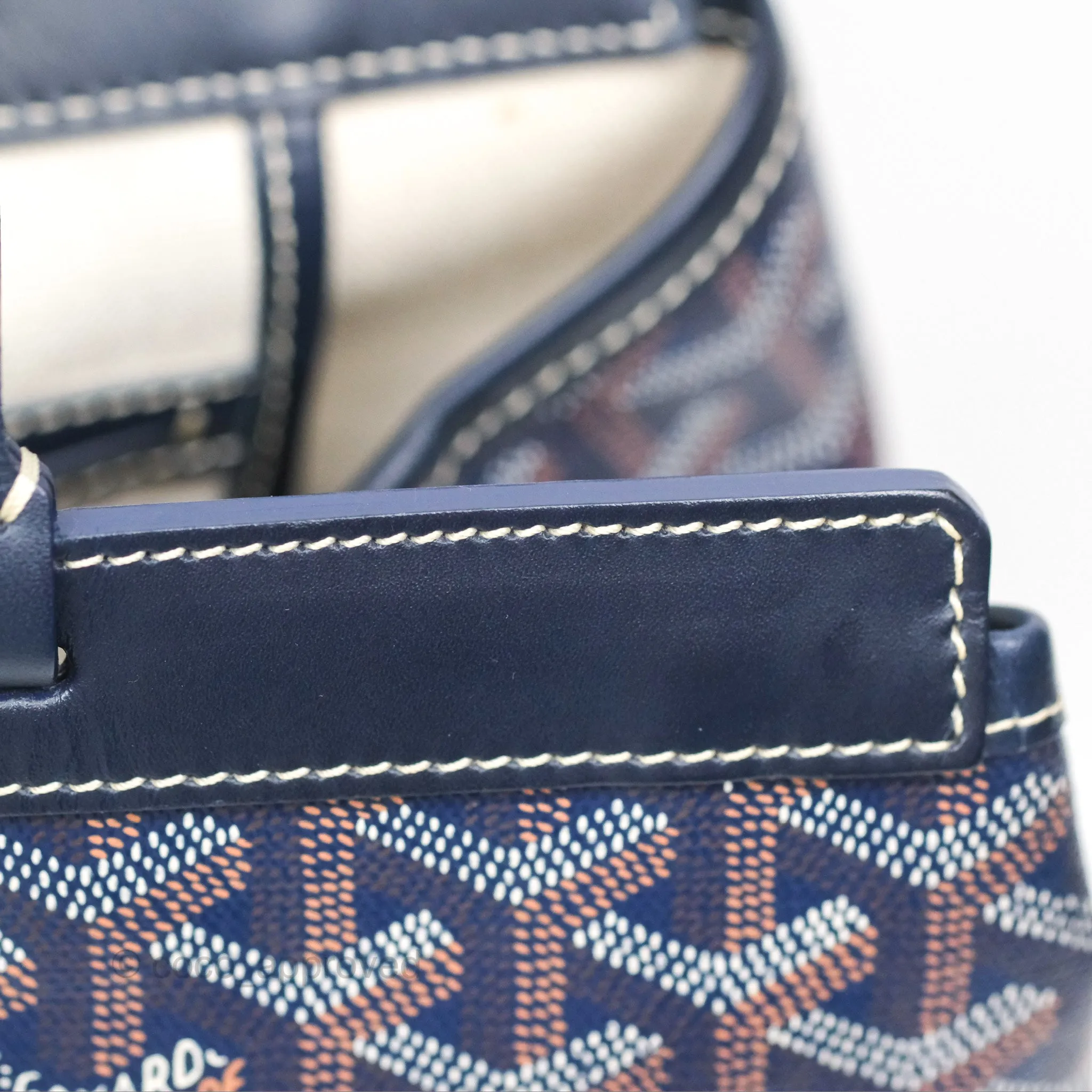 Goyard Goyardine Bellechasse PM Navy