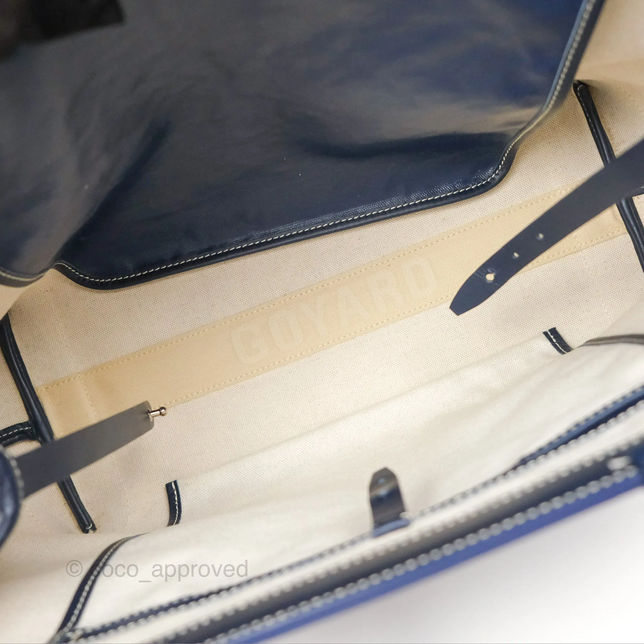 Goyard Goyardine Bellechasse PM Navy
