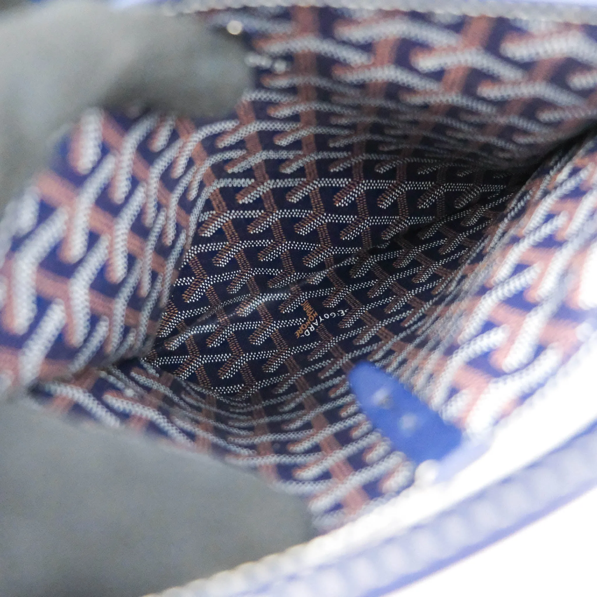 Goyard Goyardine Bellechasse PM Navy